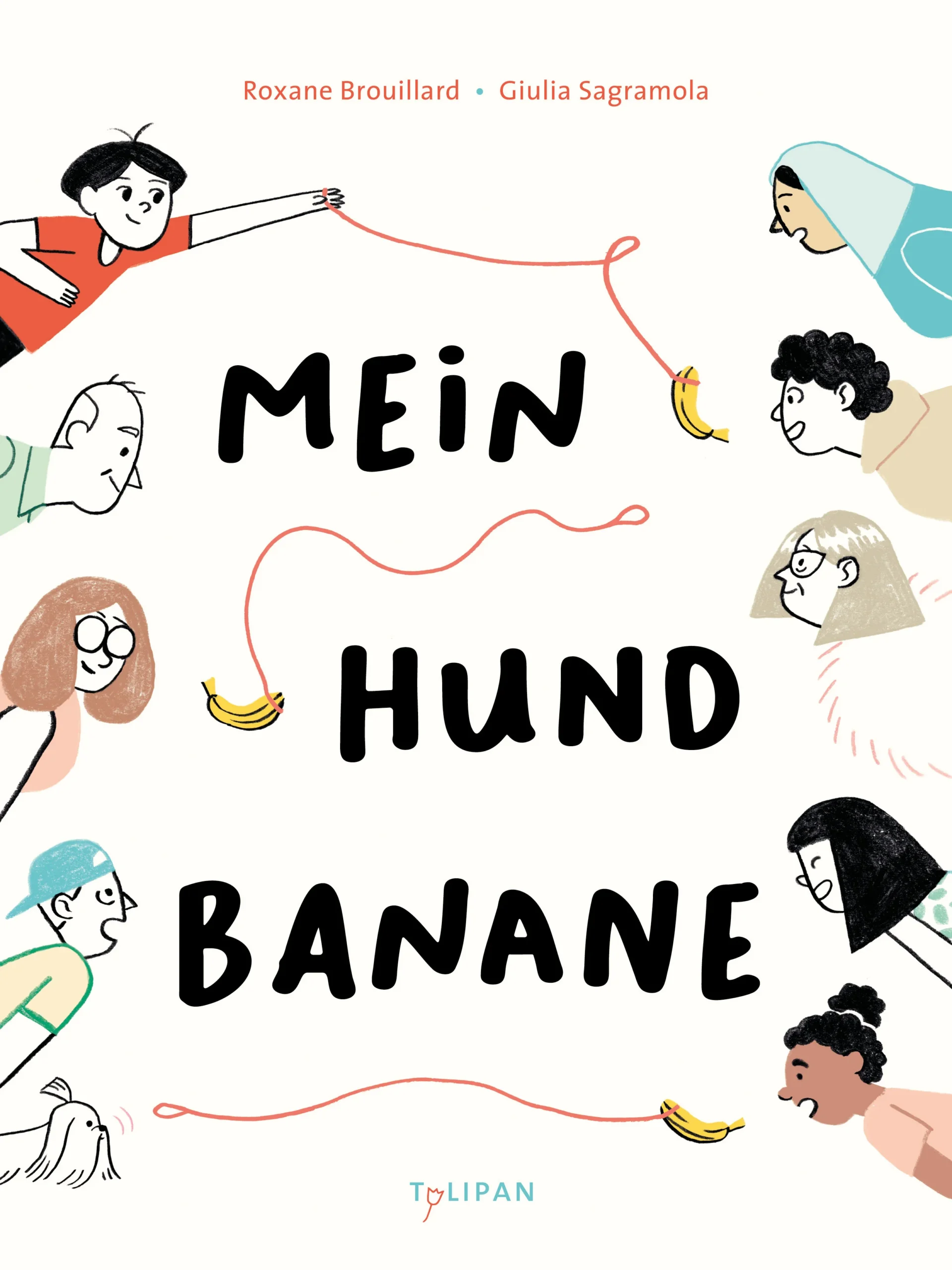 Ein Junge führt an einer Leine eine Banane spazieren. Halt, stopp! WAS führt er spazieren?! Die Passanten im Park versuchen zu verstehen, was genau das Kind da tut. Der Junge beharrt darauf: Das ist keine Banane, das ist ein Hund. Sogar ein preisgekrönter Rassehund – einer sehr seltenen Rasse, zugegeben. Doch all sein Reden ist vergeblich. Niemand glaubt ihm und er erntet nur Spott und Gelächter. Als er schließlich beleidigt abzieht, folgt ihm sein Bananenhund … mit lautem Gebell! • Ein Juwel der Absurdität, das Groß und Klein zum Lachen bringt • Situationskomik in nostalgisch-charmanten Bilder • Nicht alles ist so, wie es scheintAusstattung: durchgehend farbig illustriert