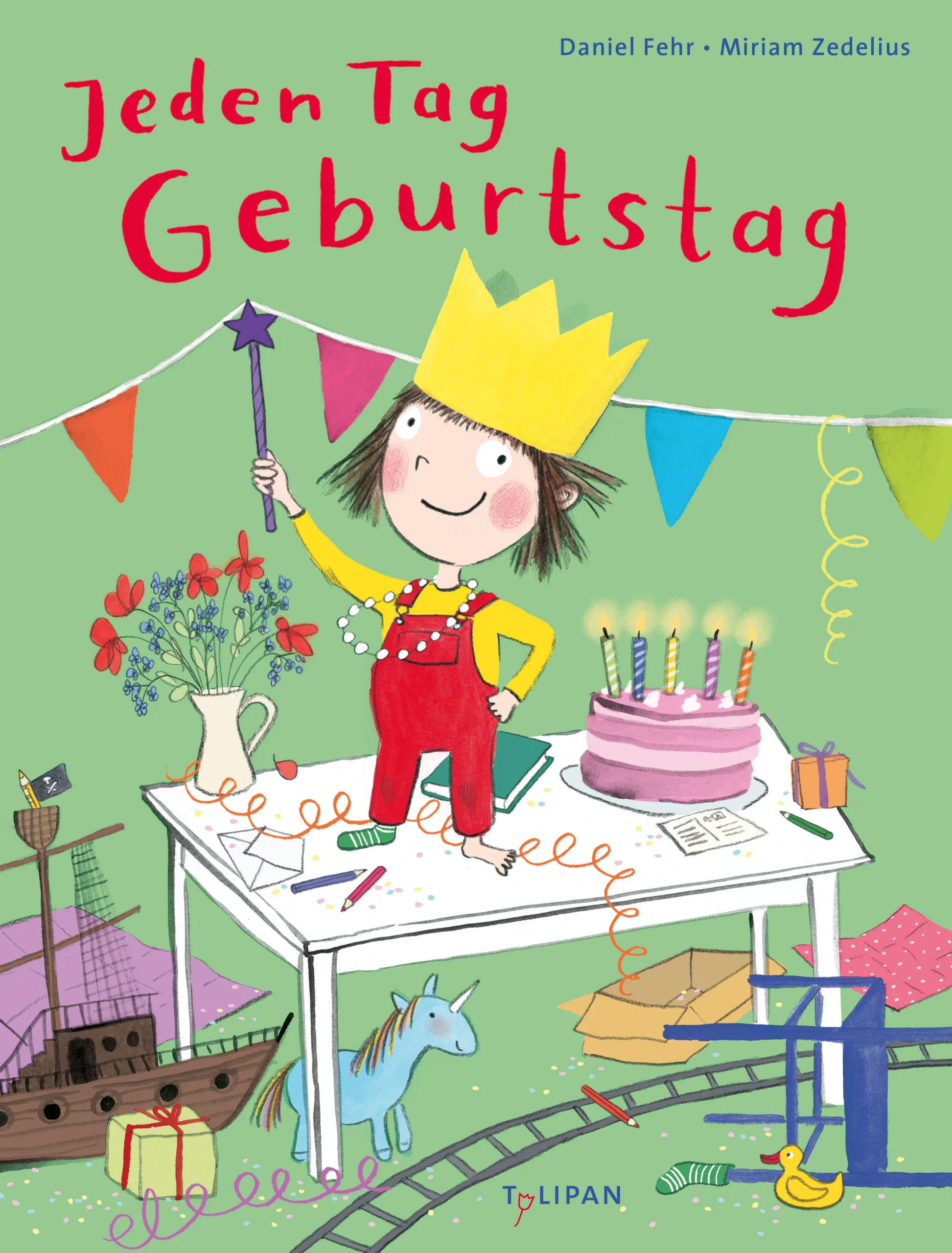Susan möchte jeden Tag Geburtstag feiern! Und damit liegt sie ihrem Papa so lange in den Ohren, bis der das Unmögliche wahr macht. Von nun an gibt es montags bis sonntags riesige Geschenkeberge, Unmengen an Kuchen und Gästehorden. Das wird selbst Susan zu viel. Doch was sie nicht ahnt: Das beste Geburtstagsgeschenk wartet noch auf sie. Eine lustige Geschichte, die zeigt, was einen richtig guten Geburtstag ausmacht!Ausstattung: durchgehend farbig illustriert