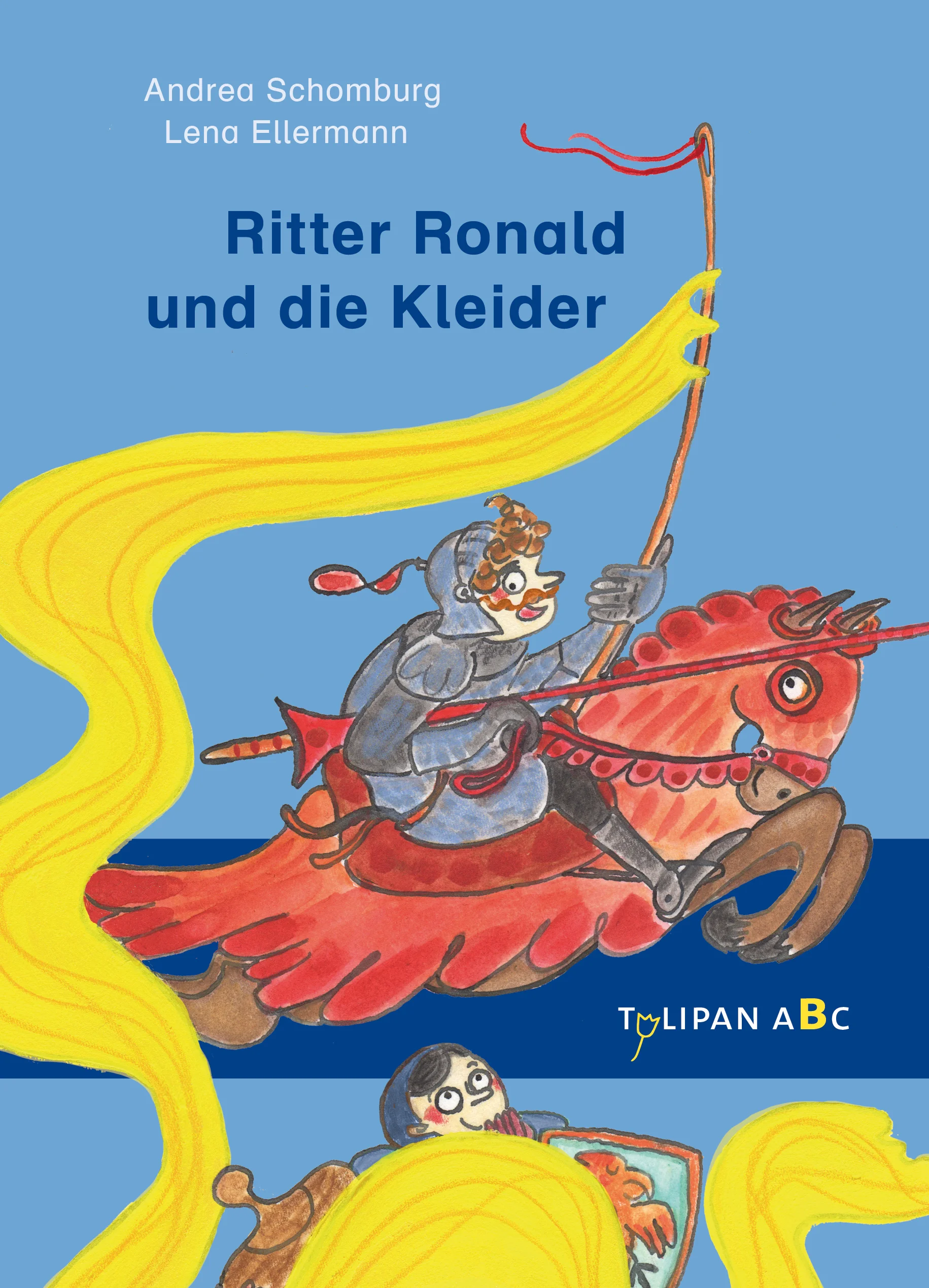 Ritter Ronald von Rumpelstein hat ein Geheimnis: Er näht lieber Damenkleider, als an Turnieren teilzunehmen oder gegen Drachen zu kämpfen. Das darf natürlich niemand wissen. Blöd nur, dass seine Kleider immer berühmter werden und auch die Königin des Landes darauf aufmerksam wird.Ausstattung: durchgehend farbige Abbildungen