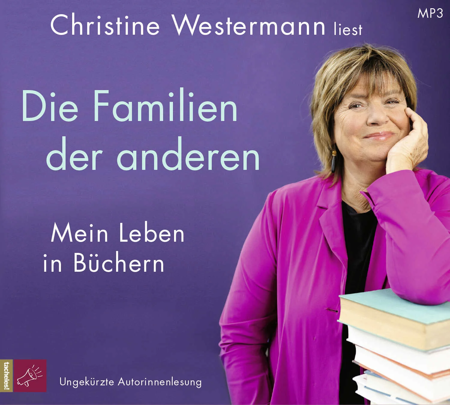 Christine Westermann, preisgekrönte Journalistin und Bestsellerautorin, genießt mit ihren Buchempfehlungen großes Vertrauen bei einem breiten Publikum. Bücher sind aus ihrem heutigen Leben nicht wegzudenken, sie sind für sie Fenster in ein fremdes Leben. Dabei war ihr Weg zu den Büchern kein selbstverständlicher, eher ein Hindernislauf. Elegant, ehrlich und mit wunderbarer Selbstironie erzählt Christine Westermann, wie sie zu den Büchern (und Thomas Mann) fand - und begibt sich dabei auf eine fesselnde Zeitreise in ihre eigene, von Brüchen gezeichnete Familiengeschichte.Eine Bibliothek mit Leiter wünscht sich Christine Westermann. Damit sie auch mal an die Bücher in der obersten Reihe kommt. An den Zauberberg von Thomas Mann aus dem Regal der Eltern zum Beispiel, an den sie sich lange nicht gewagt hat. Mit welchen Büchern ist sie aufgewachsen, welche sind noch heute eng mit ihrem Leben verknüpft? Warum hat Lesen lange Zeit nur eine kleine Rolle in ihrem Leben gespielt? Warum ist sie aus allen Wolken gefallen, als sie gefragt wurde, ob sie Lust habe, Buchempfehlungen fürs Radio zu machen? Wie schreibt man eine Empfehlung und warum soll es bei ihr nie ein Verriss sein?Christine Westermann spricht über die Lust zu lesen. Und damit eng verbunden über die Neugier auf das Leben der anderen. Mit ihrem neuen Hörbuch erlaubt sie einen Einblick ins eigene Leben. Und in die vielen Bücher, die darin vorkommen.