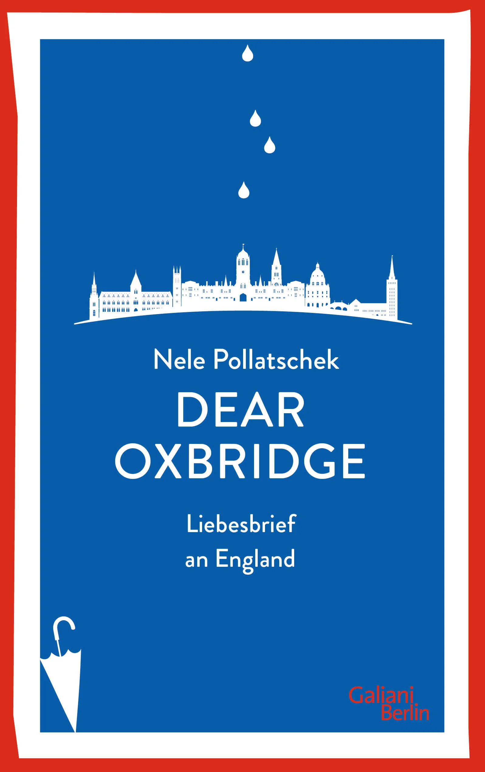Eine humorvolle und kluge Liebeserklärung an England - mit einem Schuss Obsession, Hochstaplertum und Miss-Marple-Scharfsinn.Wenn jemand eine Obsession hat, dann ist es schwer, ihn davon abzubringen. In Nele Pollatscheks Fall heißt die Obsession seit ihrer Jugend Oxbridge. Nichts konnte sie abhalten, dort hinzukommen, wo ihre Helden – die spleenigen englischen Geistesriesen – studierten. Irrsinnige Anstrengungen nimmt sie auf sich, um dorthin vorzudringen, erleidet das Hochstaplersyndrom, lernt das bizarre Verhalten der englischen Eliten kennen, kommt der Abwasserwirtschaft und dem Pillenkonsum der Briten auf die Schliche, verbringt die Nächte zwischen High-Society-Partys und Bibliothek. Gerade denkt sie, sie gehöre dazu. Und dann dieser Schlag.Wie jede Verstoßene fragt sich Nele Pollatschek in ihrem Liebesbrief an England, wie es zu dieser Entfremdung kommen konnte. Was ist nur los mit diesem England, dem Land von Boris Johnson, Brexit und Queen Elizabeth? Und mit dem Scharfblick einer Miss Marple erkennt sie, der Grund für die Misere liegt da, wo sie gerade ihr Zimmer auflöste: in Oxbridge. Denn Oxbridge ist nicht nur eine Obsession, sondern für England vor allem der Schlüssel zur Macht. Mit abgründigem Humor setzt Nele Pollatschek ihrer großen Liebe ein hochunterhaltsames und kluges Denkmal, das auch die Schattenseiten eines faszinierenden Landes beleuchtet.