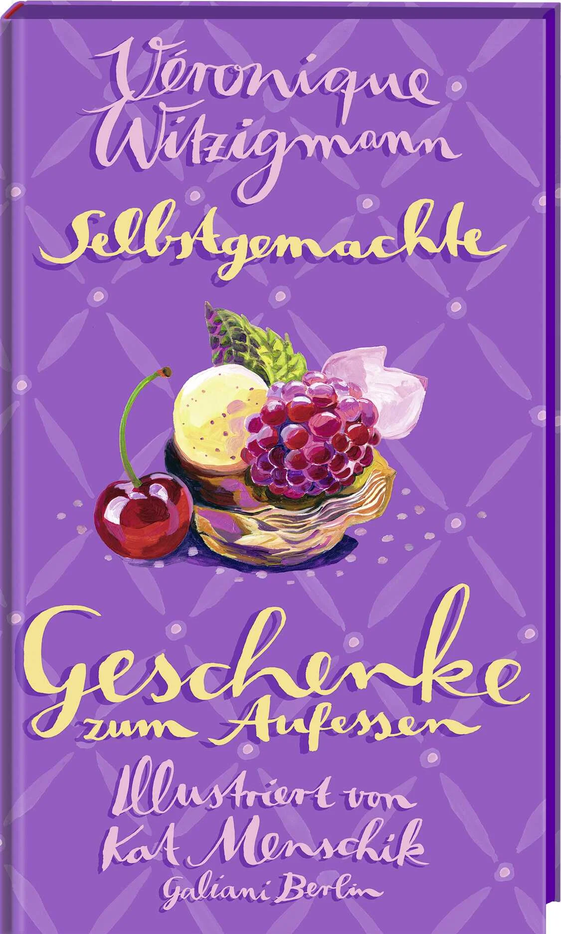 Selbermachen ist nachhaltig, spart Geld und kommt von Herzen – kurzum: Es passt perfekt in unsere Zeit. Und essbare Geschenke passen sowieso immer! Véronique Witzigmann und Kat Menschik liefern umwerfende Ideen von süß bis salzig.Was schenkt man Menschen, die »eigentlich schon alles haben« – und erst recht »nichts brauchen«? Etwas zu essen. Und zwar am besten etwas Selbstgemachtes! Wie herrlich, dass sich Kat Menschik für den neuesten Band ihrer Reihe mit Feinschmeckerin, Köchin und Kochbuchautorin Véronique Witzigmann zusammengetan hat. Das Ergebnis: eine inspirierende, bunte und wahnsinnig leckere Sammlung ganz besonderer essbarer Geschenkideen, die man auch ohne Kochausbildung garantiert hinbekommt.Ob Brunnenkresse-Pesto oder Baked Beans (die man nicht in der Konservendose kaufen muss!), ob Kräuter-Gugelhupf oder Chiasamencreme mit Mangokompott, ob Schokokugeln mit Yuzu und Basilikum oder Kartoffelaufstrich, ob pikantes Haselnussmus oder süße Lasagne: Witzigmanns Rezepte und Menschiks Illustrationen sprühen vor Kreativität und der Lust am Genuss – und machen Appetit aufs Zubereiten, Probieren und Verschenken.
