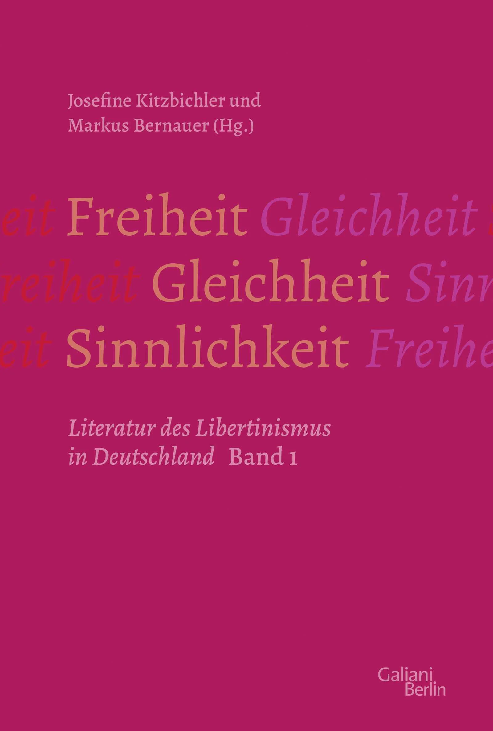 Versteckt, verboten, zensiert: Wo in der Literatur der Goethezeit Freigeisterei, Sinnlichkeit oder gar Sex Erwähnung fanden, war die Zensurschere schnell zur Hand. Und doch gab es eine erstaunliche Menge an libertinen Texten – oft anonym gedruckt, unterm Ladentisch gehandelt: Hier sind sie, lest und staunt! Ähnlich wie 1968 fand schon im 18. Jahrhundert eine Art Revolution des Denkens und Schreibens statt: Man besann sich auf das Hier und Jetzt (statt aufs Jenseits), man feierte Körper und Dasein, man schwor der Erbsünde ab und dachte »über den Trieb, sich zu gatten« (Johann Reinhold Lenz) nach – oder man beschrieb ihn gar. Freilich meist im Verborgenen, in anonymen Schriften oder – zu Zeiten der Französischen Revolution – in einer Flut von Büchern, die heimlich gehandelt wurden. Zentren dieser Bewegung waren der freigeistige Hof Friedrichs des Großen, Großstädte (»Du Sodomsort, Du neues Gomorrha«) wie Wien und Berlin und die Schreibstuben der Dichter, die auf die Unverkrampftheit heidnisch-antiker Autoren gestoßen waren. Erst mit der Restauration verschwand dieses Schrifttum wieder – um hinfort von der Germanistik ignoriert zu werden.Doch unsere Zeiten sind frei: Und so versammeln diese Bände, was es an libertiner Literatur in Deutschland gab, von obszönen anonymen Romanen wie Schwester Monika bis zu Werken berühmter Autoren wie Heinse, Goethe, Wieland und Lenz.