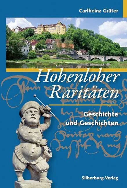 Eine bunte Raritätenkammer ist dieser Essay-Band. Zu entdecken gibt es Kunst, Literatur und Historie des Landstrichs an Kocher, Jagst und Tauber. Carlheinz Gräter berichtet von Wasserweibern, vom historischen Doktor Faustus und seinem Haller Abenteuer oder von der Weikersheimer Zwergengalerie - und immer fesselt er den Leser,stimmt ihn heiter oder nachdenklich. Gräter, ein großer Kenner von Land und Leuten, öffnet ein wahres Schatzkästlein an wunderbaren Geschichten. Er schildert Ereignisse der Kulturlandschaft Hohenlohe, lässt Vergangenes lebendig werden und gewinnt dabei seinem Thema facettenreich neue Einsichten ab. Ein Entdeckungsbuch für alle, die Spaß an den kulturellen Schätzen des Landes haben.