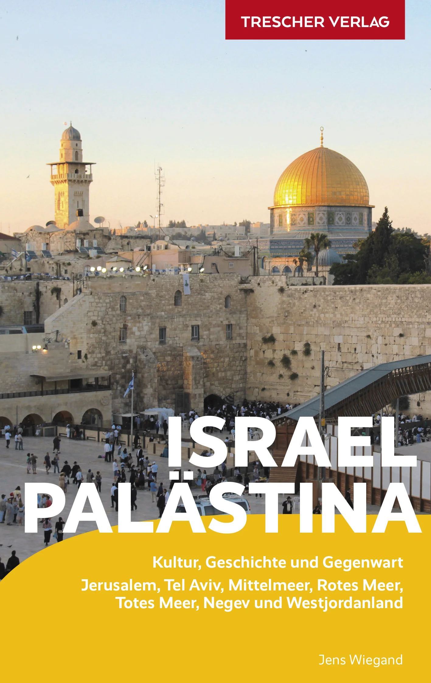 Israel und Palästina, das bedeutet 6000 Jahre Menschheitsgeschichte und grandiose Naturlandschaften. Der Trescher-Reiseführer ISRAEL PALÄSTINA begleitet durch eine faszinierende und gleichermaßen konfliktreiche Region am Schnittpunkt von Orient und Okzident. Auf Reisen zwischen der quirligen Metropole Tel Aviv und den milden Gestaden des Mittelmeers, den heiligen Stätten Jerusalems, der einsamen Negev-Wüste und dem dramatischen Toten Meer gibt es viel zu entdecken. Kaum ein anderer Landstrich der Erde verfügt auf so kleinem Raum über eine vergleichbare Fülle an jahrtausendealten Kultstätten. Sei es Jerusalem mit dem Tempelberg, der Klagemauer und Grabeskirche, sei es das besetzte Westjordanland mit Nazareth, Hebron und Jesu Geburtsstätte Bethlehem, sei es die Festung Masada am Toten Meer oder Qumran, wo man die ältesten Handschriften der Bibel fand. Doch Israel und Palästina sind auch ein ewiger Unruheherd. Der Trescher-Reiseführer ISRAEL PALÄSTINA zeigt deshalb nicht nur die Schönheiten, sondern verschließt seine Augen auch nicht vor der Realität und will helfen, den Palästinakonflikt besser zu verstehen. Neben den wichtigen Sehenswürdigkeiten und Pilgerstätten sind umfangreiche Kapitel auch der Westbank und den Golanhöhen gewidmet. Es gibt detaillierte Hintergrundinformationen zu Geschichte, Kultur und dem Alltag der Menschen. Zahlreiche praktische Hinweise und Reisetipps sowie 54 Stadtpläne und Übersichtskarten komplettieren das Buch zum umfassenden Reisebegleiter durch Israel und Palästina. … weitere Reiseführer zum Nahen Osten finden Sie auf der Website des Trescher Verlags.