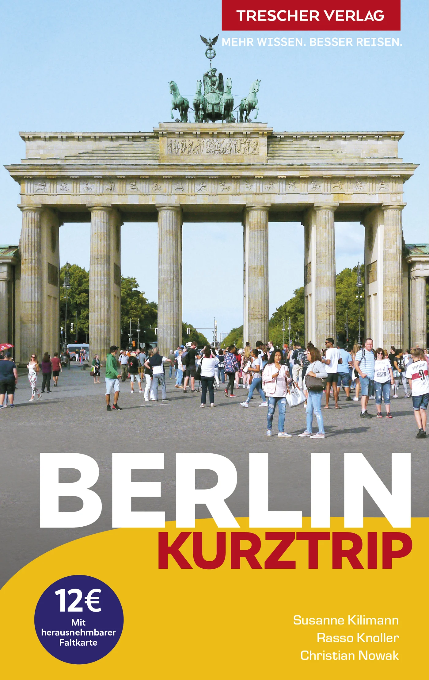- Die wichtigsten Sehenswürdigkeiten, 220 Seiten, herausnehmbare Faltkarte - Routentipps für einen, zwei oder drei Tage in Berlin - City West, Potsdamer Platz, Alexanderplatz, Berliner Kieze, Museen, Kultur - Tipps des Berliner Autorenteams: die besten Restaurants, Hotels und Bars - Zahlreiche praktische Hinweise und Adressen, 18 Detailkarten, 150 Fotos - - - Berlin ist immer eine Reise wert – auch eine kurze. Der Reiseführer BERLIN KURZTRIP, im Trescher Verlag in vierter, aktualisierter Auflage 2023 erschienen, richtet sich besonders an Touristen, die eine Wochenend- oder Kurzreise in die Hauptstadt planen. Vorschläge für Besichtigungen an einem, zwei oder drei Tagen Urlaub helfen bei der Reisevorbereitung. Die Autoren leben seit Langem in Berlin und stellen die Hauptsehenswürdigkeiten detailliert und kenntnisreich vor. Spaziergänge führen durch Mitte mit dem Brandenburger Tor, der Museumsinsel, dem Gendarmenmarkt und Alexanderplatz, zum Potsdamer Platz, durch das Regierungsviertel sowie durch die City West: Tiergarten und Charlottenburg mit dem Kurfürstendamm, dem Zoo und dem Schloss Charlottenburg. Die Highlights der Berliner Kieze Prenzlauer Berg, Friedrichshain, Kreuzberg und Neukölln werden ebenfalls vorgestellt. Und wer länger bleibt, findet Anregungen für Ausflüge zu Sehenswürdigkeiten in den Bezirken außerhalb der City und nach Potsdam. Zahlreiche Hintergrundinformationen zu Geschichte, Kunst und Kultur sowie viele Fotos stimmen auf den Städtetrip ein. Eine große herausnehmbare Faltkarte mit Register und einem aktuellen Netzplan der Berliner U- und S-Bahnen sowie detaillierte Karten im Innenteil geben sichere Orientierung. Praktische Reisetipps zum Nahverkehr, zu Unterkünften, Nachtleben, Museen, Shopping und Veranstaltungen bieten vielfältige Anregungen zum Entdecken der Stadt an Spree und Havel. Persönliche Empfehlungen der Autoren führen zu den schönsten Bars, Hotels, Restaurants, Museen und Aussichtspunkten. >>> Weitere Reiseführer zu Berlin und Brandenburg finden Sie auf der Website des Trescher Verlags.