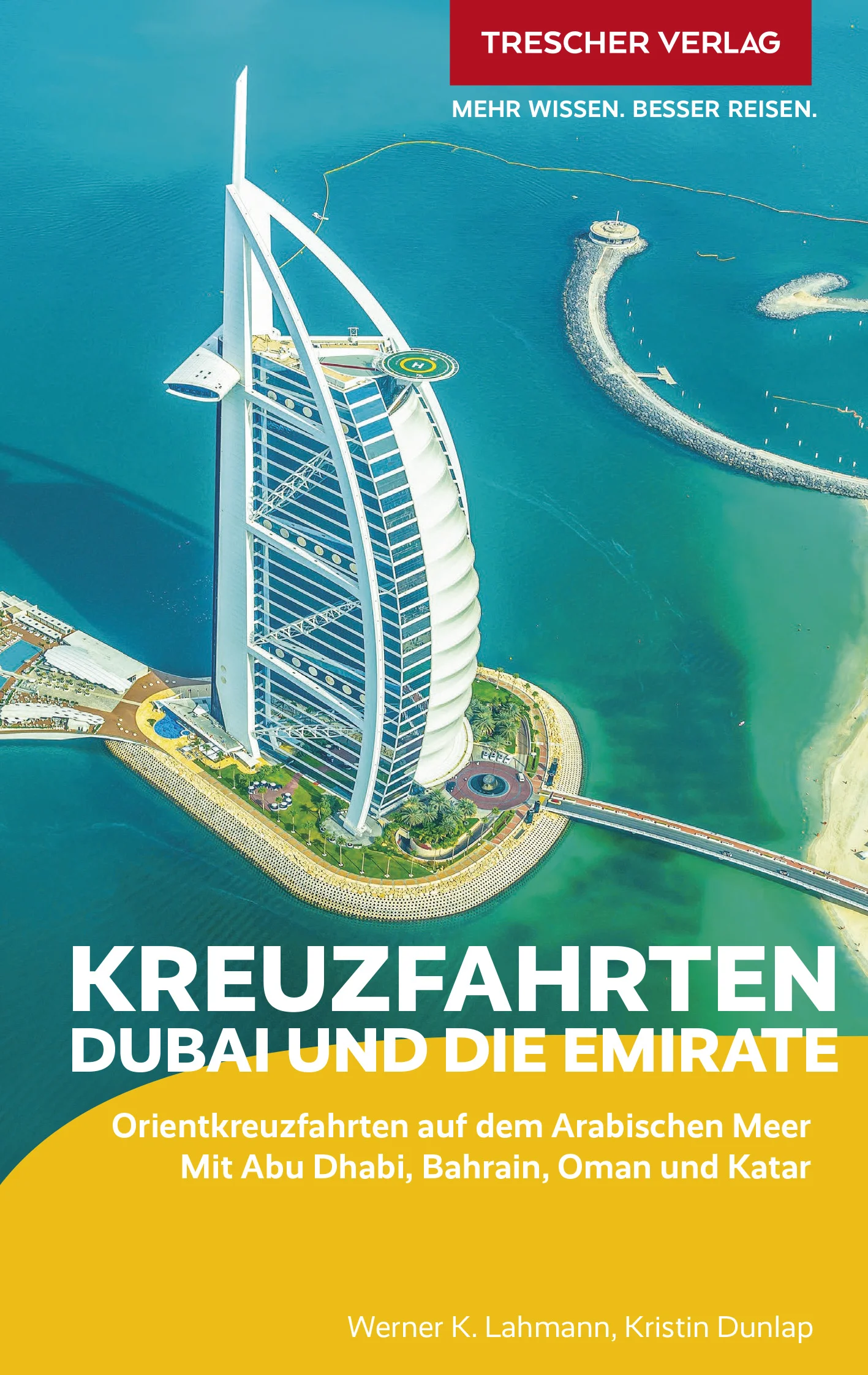 Die Kreuzfahrt im Persischen Golf gilt als eine der schönsten der Welt. Hypermoderne Glitzermetropolen stehen neben Orten und Landschaften wie aus 1001 Nacht. Der Trescher-Reiseführer KREUZFAHRTEN DUBAI UND DIE EMIRATE bietet für dieses unvergleichliche Reiseerlebnis eine kundige Begleitung zu Wasser und zu Land. Wer an Dubai, Abu Dhabi oder Doha denkt, hat futuristische Wolkenkratzer, Luxushotels der Superlative und künstliche Meeresinseln im Sinn. Noch beeindruckender aber ist die unendliche Weite der Wüsten, unbarmherzig heiß und trocken und doch voller Leben. Die futuristischen Mega-Citys der Emirate faszinieren ebenso wie das subtropische Inselreich von Bahrain und das 