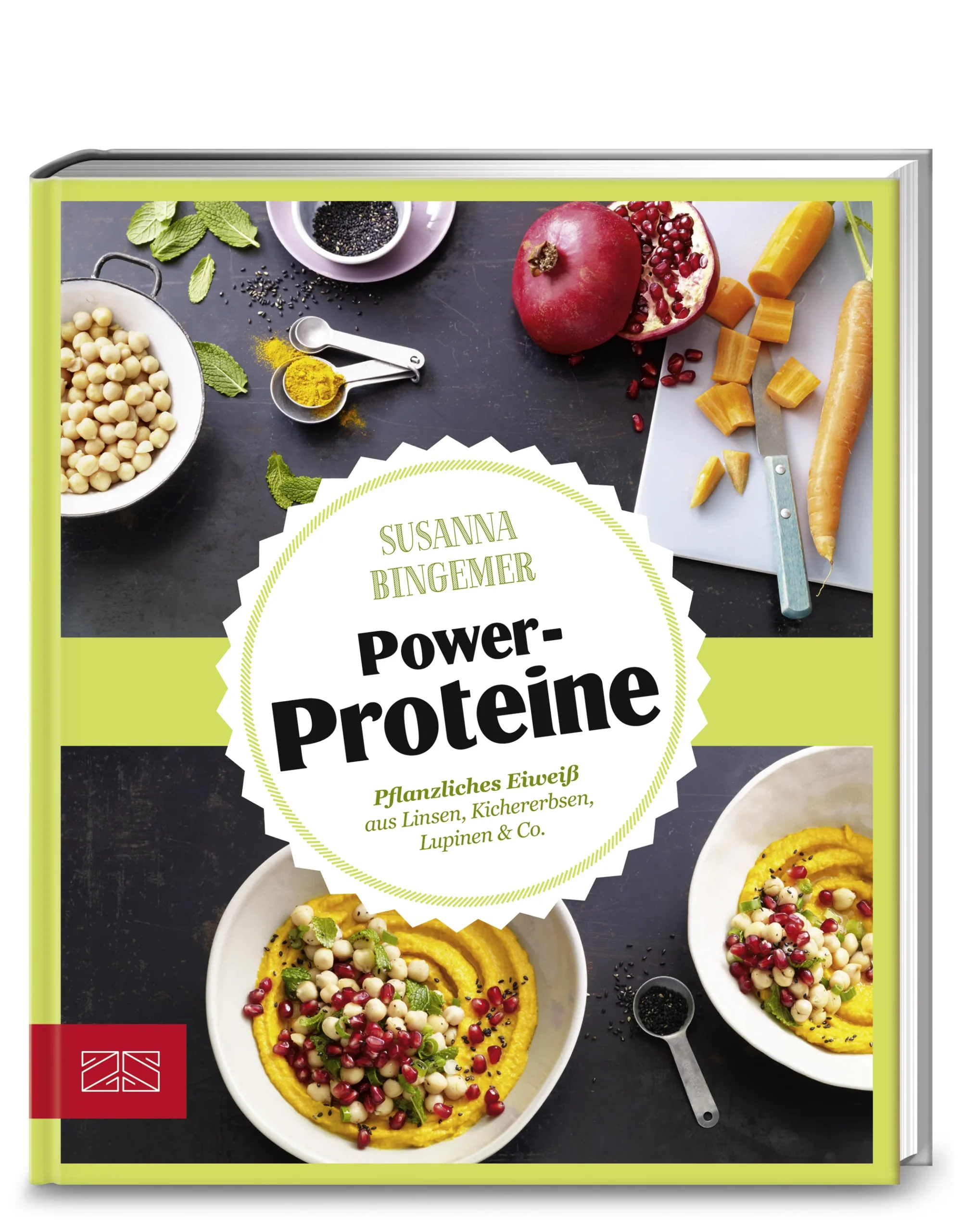 Pflanzliche Powerproteine sind die Stars der aktuellen Foodtrends! Denn in ihnen steckt wertvolles pflanzliches Eiweiß, das nicht nur für Vegetarier und Veganer von Relevanz ist. Auch weit über die Sportlerkreise hinaus, werden Proteine genutzt, um fit und schlank zu bleiben. Aber dafür muss man noch lange nicht zu Eiweißpulvern oder einer große Fleischportion greifen. Sondern einfach lecker mit den super proteinhaltigen Hülsenfrüchten, Getreiden, Sprossen, Nüssen, Samen oder dem neuen Protein-Star Lupine kochen. Die einfachen und alltagstauglichen Rezepte sind vegetarisch oder vegan und dabei vollgepackt mit Proteinen. Zudem noch reich an vielen Vitaminen, Ballaststoffen und gesunden Fettsäuren sind sie echte Energiespender. Pflanzliche Proteine sind überraschend vielseitig, machen richtig schön satt und befeuern unseren Stoffwechsel. Von Edamame-Hummus, über Superfood-Brot bis zu Kichererbsen-Salat – kreativ kochen und bewusst genießen!