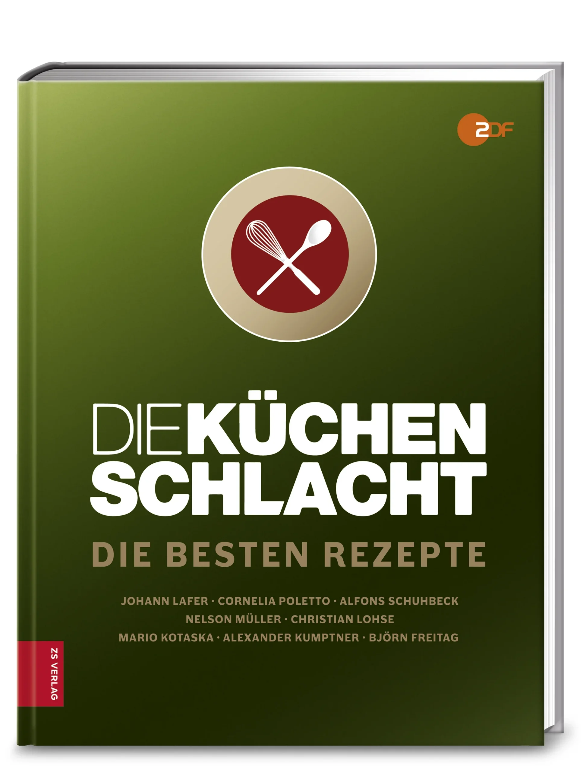 Keine andere TV-Kochshow ist so erfolgreich wie die Küchenschlacht! Seit rund 10 Jahren lockt sie die Zuschauer montags bis freitags nachmittags vor die Bildschirme. In der beliebten ZDF-Sendung geben sich Woche für Woche das Who is Who der deutschen TV-Köche als Moderatoren die Klinke in die Hand, um passionierte Hobbyköche beim „Kampf“ um den Wochensieg zu begleiten. Fans der Küchenschlacht dürfen sich freuen: Jetzt gibt es endlich das neue Buch zur Sendung mit den besten Rezepten der 8 Hauptmoderatoren – darunter Alfons Schuhbeck, Johann Lafer und Alexander Kumptner. Ganz nach dem Motto 8 Köpfe – 8 Töpfe ist die Bandbreite der Rezepte dabei so abwechslungsreich und unvergleichlich wie die Köche und die Sendung selbst: Von Schuhbecks Zwiebelrostbraten mit Gemüsegröstl, Lafers Rehrückenfilet mit Spätzle und Kotaskas Zander in der Kartoffelkurste über gratinierte Champignons mit Ziegenkäse von Cornelia Poletto, Garnelen in Kataifi-Teig von Björn Freitag und Piccata milanese von Christian Lohse bis zu Kaiserschmarren mit Himbeeren von Alexander Kumptner und lauwarme Schokoküchlein von Nelson Müller ist für jeden Gemschack etwas dabei!