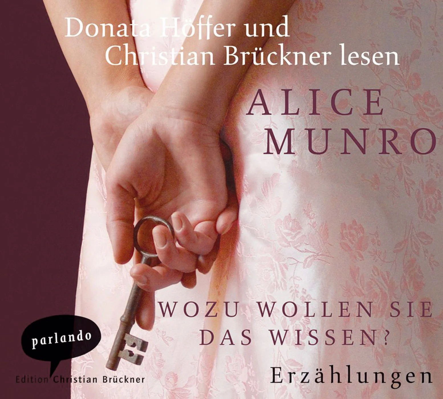 Ihre Spurensuche in der eigenen Familiengeschichte und Erinnerung führt in die reizvolle Wirklichkeit von Dichtung und Wahrheit. In ihren Geschichten nimmt uns Alice Munro mit auf eine Reise, die im 17. Jahrhundert in Schottland beginnt und im Kanada von heute endet. Schon beim ersten Blick vom Edinburgh Castle Rock übers Meer, dorthin, wo Amerika liegen muß, beginnt für den kleinen Andrew Laidlaw das große Lebensabenteuer und vollendet sich in der Reise, die er als Mann endlich antritt, in das gelobte Land seines Vaters. Donata Höffer ist eine bekannte Theater- und Filmschauspielerin. In vielen Hörspielen hat sie mitgewirkt, ist als Sprecherin für Hörbücher sehr gefragt und hat den deutschen Hörbuchpreis für das Hörbuch 