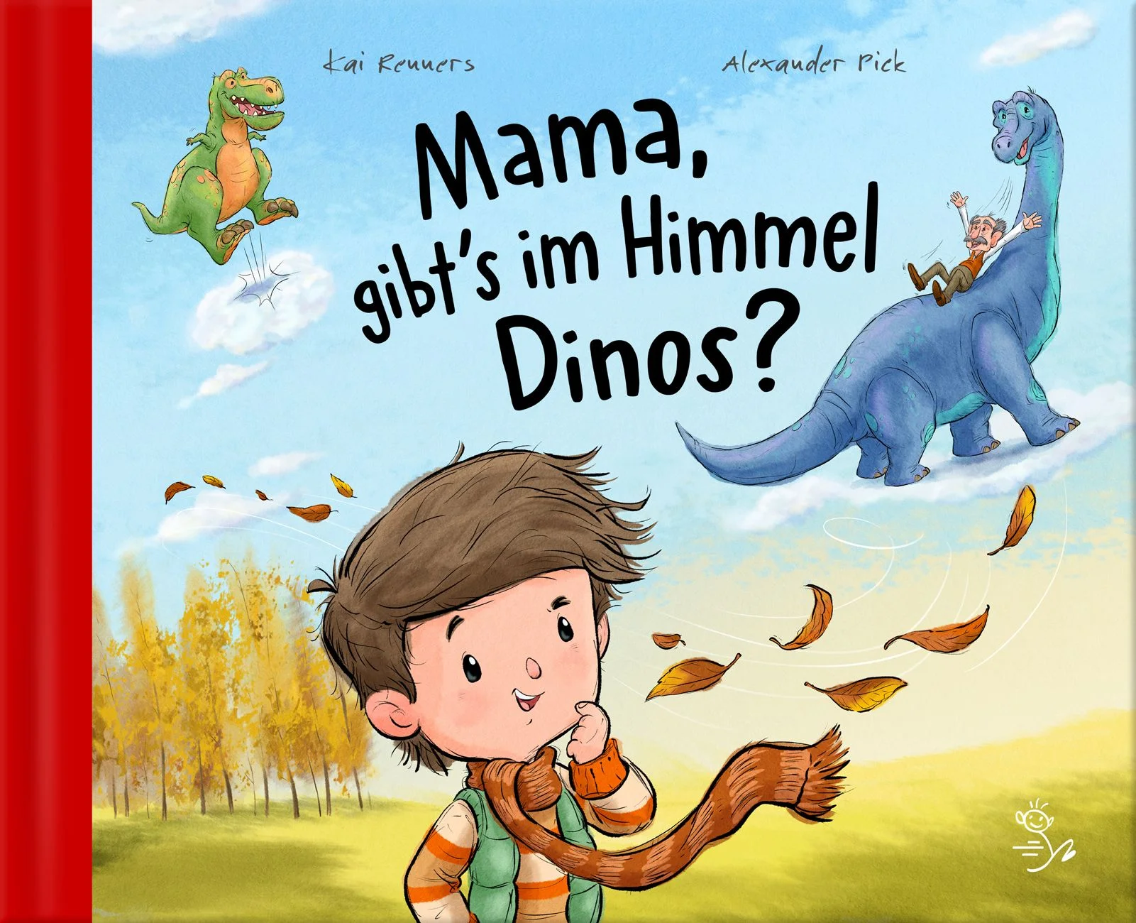 Mattis’ Opa ist gestorben. Das macht Mattis traurig. Genauso traurig macht ihn allerdings, dass seine Mama seitdem nicht mehr lächelt. Ganz allein ist es Opa bestimmt langweilig im Himmel, überlegt Mattis. Aber vielleicht ist Opa dort oben gar nicht so einsam. Wenn doch jedes Lebewesen in den Himmel kommt, stapfen dort bestimmt auch gefährliche Dinos über die Wolken! Oder etwa nicht ...? Eine versöhnliche Bilderbuchgeschichte über den Tod, die diesen nicht mehr ganz so düster erscheinen lässt. Inklusive Daumenkino zum Selberbasteln. Altersempfehlung: zum Vorlesen ab 3 Jahren, zum Selberlesen ab 6 Jahren