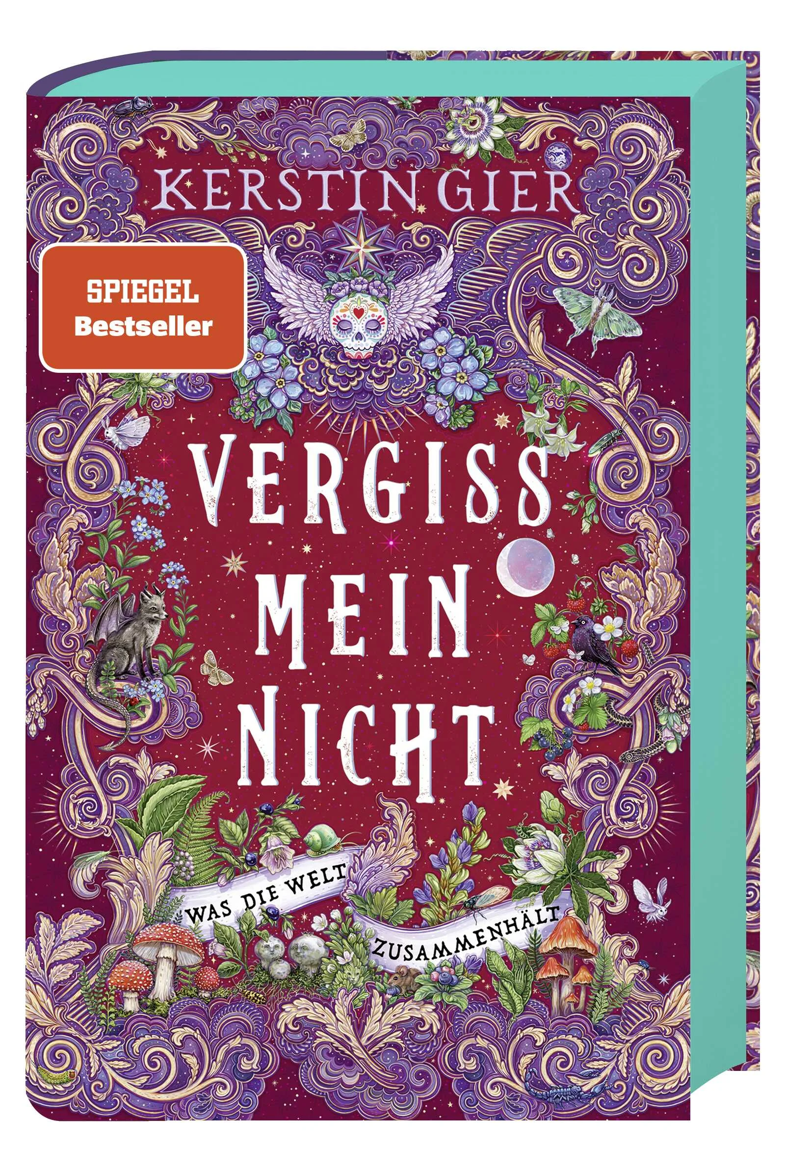 Im großen Finale der Vergissmeinnicht-Trilogie werden alle Geheimnisse aufgedeckt. Wenn Quinn nach seinen Abenteuern im Saum eines weiß, dann das: Matilda ist seine große Liebe, ganz egal, wie anstrengend ihre Familie ist. Eigentlich sollten sich die beiden gerade nur auf den großen Schulball freuen. Wenn da nicht dieses rätselhafte Sternentor-Ritual wäre, durch das Quinn als angeblicher Auserwählter die Welt retten soll. Und flüchtige Schwarzalben, die versteckt werden wollen, sowie ein ominöses Orakel, das im entscheidenden Moment immer wieder verschwindet. Mit anderen Worten: ein ganz normaler Dienstag. Dann gerät Matilda auch noch ins Visier mächtiger Feinde. Zusammen mit Quinn muss sie Geheimnisse entschlüsseln, die den Unterschied zwischen Leben und Tod bedeuten …Der spannende und romantische dritte Band der Vergissmeinnicht-Trilogie - perfekt zum Einkuscheln und Mitfiebern in der Winterzeit. Mit Was-bisher-geschah-Kapitel für den schnellen Wiedereinstieg.Noch mehr magische Lesestunden mit den Büchern von Kerstin Gier:WolkenschlossDie Vergissmeinnicht-Reihe:Band 1: Was man bei Licht nicht sehen kannBand 2: Was bisher verloren warBand 3: Was die Welt zusammenhältDie Silber-Reihe:Das erste Buch der TräumeDas zweite Buch der TräumeDas dritte Buch der Träume