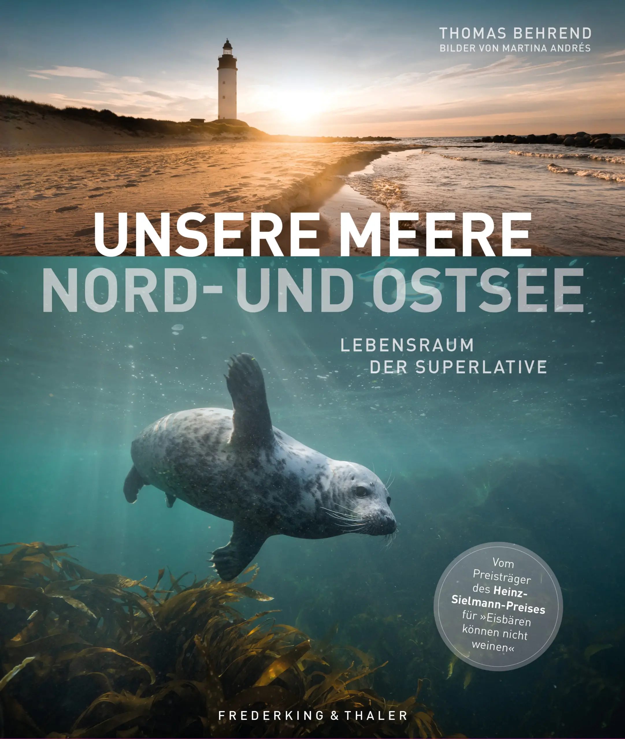 500 Stunden unter Wasser: 320 Drehtage, 11 Länder, 30 Tierarten – DER Bildband zur faszinierenden ARD-Serie »Unsere Meere«Ein fotografisches Porträt der Naturwunder Nord- und Ostsee – tauchen Sie ein in die Meere vor unserer Haustür und lernen Sie die Unterwasserwelt von Nord- und Ostsee kennen.Der Ozean ist eines der großen Mysterien unserer Welt. Der preisgekrönte Tierfilmer und Tauchexperte Thomas Behrend erkundet mit seinem Team die Wunderwelten von Nord- und Ostsee. Von der Strandkrabbe bis hin zu Deutschlands größtem Raubtier, der Kegelrobbe. Ein Bildband zum Staunen für alle, die mehr über die faszinierende Tierwelt in unseren Meeren und die spektakuläre Arbeit der Tierfilmer erfahren möchten. Außergewöhnliche Naturfotografie von Martina Andrés kombiniert mit den spannenden Texten des mit dem Heinz-Sielmann-Preis augezeichneten Tierfilmers Thomas Behrend (Eisbären können nicht weinen) Faszinierendes Wissen über die Naturräume Nord- und Ostsee Mit exklusiven Einblicken in die Dreharbeiten zur ARD-Serie »Unsere Meere«