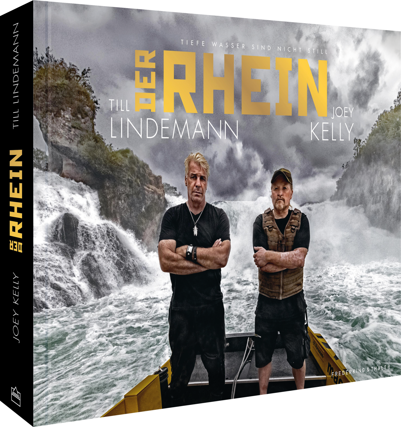 Nach Yukon und Amazonas folgt nun Teil 3 der Fluss-Trilogie von Till Lindemann und Joey Kelly: Mythos RheinZwei Männer, zwei Extreme, ein Fluss. Till Lindemann, Sänger von Rammstein, und Joey Kelly, Mitglied der Kelly Family. Was beide vereint, ist ihre Leidenschaft für die Natur. Nach »Yukon« und »Amazonas« erkunden beide nun den Rhein, Deutschlands längsten Fluss und UNESCO-Weltkulturerbe und erzählen im Interview, worin ihre Faszination für den Strom im Herzen Europas liegt.Der Rhein schlängelt sich von den Alpen zur Nordsee durch atemberaubende Landschaften und verbindet mehrere Länder und Kulturen. Historische Städte wie Köln, Mainz oder Basel, schmücken die Ufer des Rheins und erzählen ihre jahrhundertealten Geschichten. Mit atemberaubenden Landschaftsfotografien von Thomas Stachelhaus Außergewöhnliche, bibliophile Ausstattung im exklusiven Querformat Mit Gedichten von Till Lindemann und einem Interview Geschenk Bildband für Fotografie-Enthusiasten, Rheinanwohner, Fans von Rammstein oder der Kelly Family