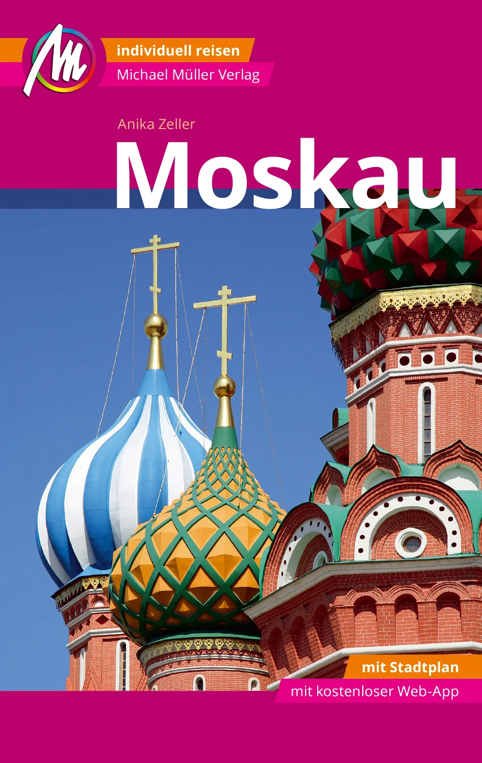 Anders reisen und dabei das Besondere entdecken: Mit den aktuellen Tipps aus den Michael-Müller-Reiseführern gestalten Sie Ihre Reise individuell, nachhaltig und sicher. Mit 12 Millionen Einwohnern ist die russische Hauptstadt, »Mutter aller Städte«, zugleich Europas größte Stadt. Autorin Anika Zeller begleitet Sie mit unserem Reiseführer »Moskau« bei Ihrer Entdeckung der schillernden Metropole. Auf 304 Seiten mit 162 Farbfotos erfahren Sie alles Wissenswerte über die Stadt an der Moskwa. Dank herausnehmbarem Stadtplan im Maßstab 1:14.000 sowie 21 Karten und Plänen inklusive doppelseitiger Übersichtskarte mit zentral gelegenen Hotels für jeden Anspruch und Geldbeutel sind Sie stets bestens orientiert. Neun ausführlich beschriebene Touren, zehn Ziele in den Außenbezirken und drei Ausflüge in die Umgebung machen Moskau zu Ihrer zweiten Heimat. Alles akribisch vor Ort recherchiert und für Sie ausprobiert. Ökologisch, regional und nachhaltig wirtschaftende Betriebe sind kenntlich gemacht. Die Geheimtipps der Autorin im Moskau-Reiseführer nennen besonders lohnende Sehenswürdigkeiten, Restaurants oder Übernachtungsmöglichkeiten. Eingestreute Kurz-Essays vermitteln interessantes Hintergrundwissen und lassen Sie schon vorab in den Hauptstadt-Flair eintauchen. Die Westfälischen Nachrichten schreiben: »Anika Zeller gibt Individualurlaubern () zuverlässige Informationen an die Hand. () Einblicke in die russische Seele, Kunst und Literatur machen den Band zu einem perfekten Begleiter.« Moskau im Überblick: Neun Touren im Reiseführer »Moskau« führen Sie in jeden Winkel. Im Herzen der Stadt liegen Kreml, Roter Platz, Alexandergarten und Manege-Platz, sowie die wichtigsten Sehenswürdigkeiten auf einem Fleck: Basiliuskathedrale, Kaufhaus GUM, Lenin-Mausoleum und das Historische Museum. Der fast 900 Jahre alte Kreml ist Mittelpunkt von Stadt und Land. Vier bombastische Kathedralen zeugen vom Einfluss der orthodoxen Kirche. Das historische Viertel Kitaj-gord beherbergt Duma, Bolschoj-Theater, Kaufhaus Detski und Polytechnisches Museum. Das Puschkin-Museum für Bildende Künste, zahlreiche Villen und das größte Gotteshaus Europas verleihen dem ehemaligen Adelsviertel Chamowniki elegante Strahlkraft. Die berühmteste Flaniermeile Russlands findet sich im einstigen Künstlern-Viertel Arbat. Die Twerskaja ist »Hauptstraße« des modernen Moskaus, hier wird geshoppt, gefeiert und flaniert. Ein unspektakuläres, aber sehenswertes Ziel ist das ursprüngliche, alte Viertel Basmanny. Jenseits der Moswka lockt Samoskworetschje mit der Tretjakow-Galerie und die Uferpromenaden in Jakimanka. Schließlich nimmt unser Reiseführer »Moskau« Sie mit zu zehn Zielen in Moskaus Außenbezirken und drei Ausflügen in die Umgebung, etwa nach Peredelkino und Archangelskoje empfehlenswert für alle, die besonders abseits der Touristenpfade unterwegs sein wollen. Erlebnis Moskau: Der Reiseführer »Moskau« führt Sie gleichermaßen kenntnisreich durch das historische und moderne Moskau. Mehr als 20 Kirchen und 10 Klöster sind detailliert beschrieben. Das Wetter Moskaus mal nicht so gut? Der Moskau-Reiseführer hat mehr als 90 Museen parat. Neben klassischen Highlights wie Basilius-Kathedrale, ehemaligem Zarensitz Kolomenskoj oder der Metro warten alternative Ziele wie die Galerie Garasch, der Sarjadje-Park mit exotischen Pflanzen oder die schwebende Brücke über die Moskwa. Hungrig von den weitläufigen Touren? Mit dem Moskau-Reiseführer haben Sie die Qual der Wahl zwischen mehr als 70 Restaurants jeglicher Geschmacksrichtung Vertrauen Sie den Geheimtipps der Autorin und Sie werden nicht enttäuscht, sondern mit Einheimischen essen! Unterwegs mit Kindern? Der Moskau-Reiseführer hat bewährte Tipps parat. Schmales Budget? Erleben Sie Moskau günstig bis gratis dank der erprobten Hinweise in unserem Reiseführer »Moskau«. Praktisch und interaktiv: Die kostenlose, interaktive Web-App für Smartphone, Tablet und Desktop zeigt alle Sehenswürdigkeiten und Tipps auf Onlinekarten. Die Such- und Filterfunktion hilft, Moskau Ihren Interessen gemäß zu erkunden. Seitenverweise zum Buch vereinen das Beste beider Welten. 104 Seiten kompakt zusammengefasste Informationen im Moskau-Reiseführer lassen keine Fragen offen, von Moskaus Zeit Berlin zwei Stunden voraus über Feiertage , Feste und Veranstaltungen über Kultur- und Nachtleben bis zu reisepraktischen Tipps zu Flügen nach Moskau, Visa-Hinweisen, öffentlichen Verkehrsmitteln und hilfreichen russischen Begriffen und Redewendungen. Gut zu wissen: Dieser Reiseführer des Michael Müller Verlags wurde klimaneutral produziert.
