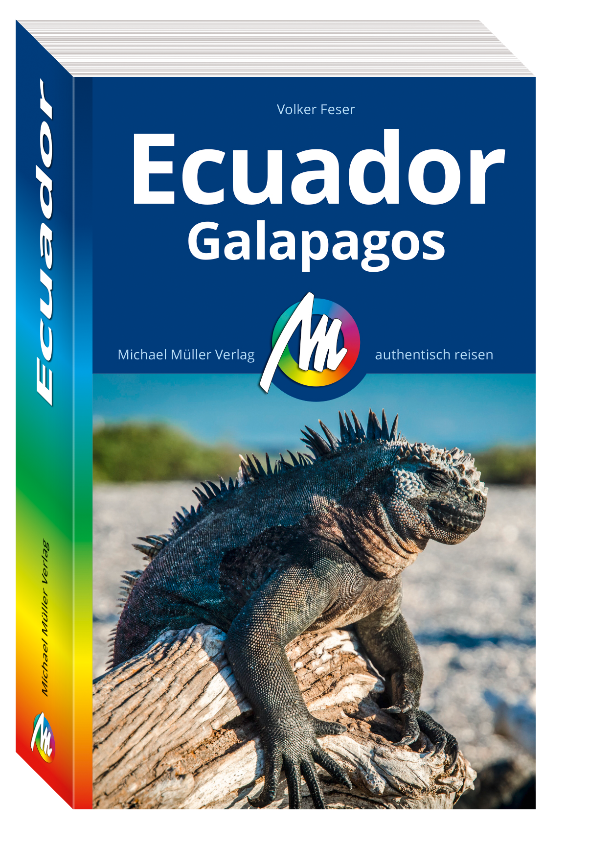 Ecuador-Reiseführer – unvergessliche Erlebnisse in einem der artenreichsten Länder der Welt Michael Müller Reiseführer Ecuador – umfassend, übersichtlich, unentbehrlich »Die ›Ecuador-Bibel‹ […]. Sehr praktische Informationen und Tipps«, sagt Merian über unseren Ecuador-Reiseführer. Alle Informationen, hilfreiche Hinweise und Insider-Tipps im Ecuador-Reiseführer in der achten Auflage wurden von Autor Volker Feser vor Ort recherchiert und für Sie ausprobiert. 600 Seiten und 264 Farbfotos sowie 74 Karten sorgen dafür, dass Sie die das südamerikanische Land mit dem einzigartigen Galapagos-Archipel so gut wie die Einheimischen kennen lernen. Die Republik Ecuador - Provinz für Provinz erleben Eine Reise durch Ecuador beginnt meist in der Hauptstadt Quito, der höchstgelegenen Hauptstadt der Welt, in 2.800 Metern Höhe, 20 Kilometer südlich des Äquators. Die Altstadt wurde bereits 1978 zum UNESCO-Weltkulturerbe erklärt. Quito ist die Wahlheimat unseres Autors, der die Stadt kennt wie seine Westentasche. Guayaquil an der Pazifikküste bietet maritimes Flair und grüne Leguane. Im Süden Ecuadors führt die »Avenida der Vulkane« durch ein 500 Kilometer langes Hochbecken. Begeben Sie sich auf Humboldts Spuren: Ob aktive Vulkane oder Amazonas-Regenwald, bewährte Tipps bescheren Ihnen eine individuelle Reise durch Ecuador. Staunen Sie über Buckelwale vor Puerto López und erkunden Sie Amazonaszuflüsse im Osten. Zu allen Reisezielen hat Volker Feser besonders empfehlenswerte Hotels und Restaurants recherchiert. Reisen Sie zu den Galápagosinseln, die eine unglaubliche Vielfalt an Flora und Fauna bieten: Bestaunen Sie Riesenschildkröten auf San Cristóbal oder Meerechsen in der Bucht von Puerto Ayora. Alles, was Sie vor einer Reise auf die Galápagosinseln wissen müssen, verrät Ihnen Volker Feser in diesem Buch. Authentisch reisen mit den Reiseführern aus dem Michael Müller Verlag Was ist das Besondere an den Reiseführern aus dem Michael Müller Verlag? Sie sind von Reisenden für Reisende gemacht. Unsere Autorinnen und Autoren recherchieren immer vor Ort, sie schreiben über Dinge, die sie selbst erlebt und getestet haben. Unabhängig, ehrlich, authentisch.