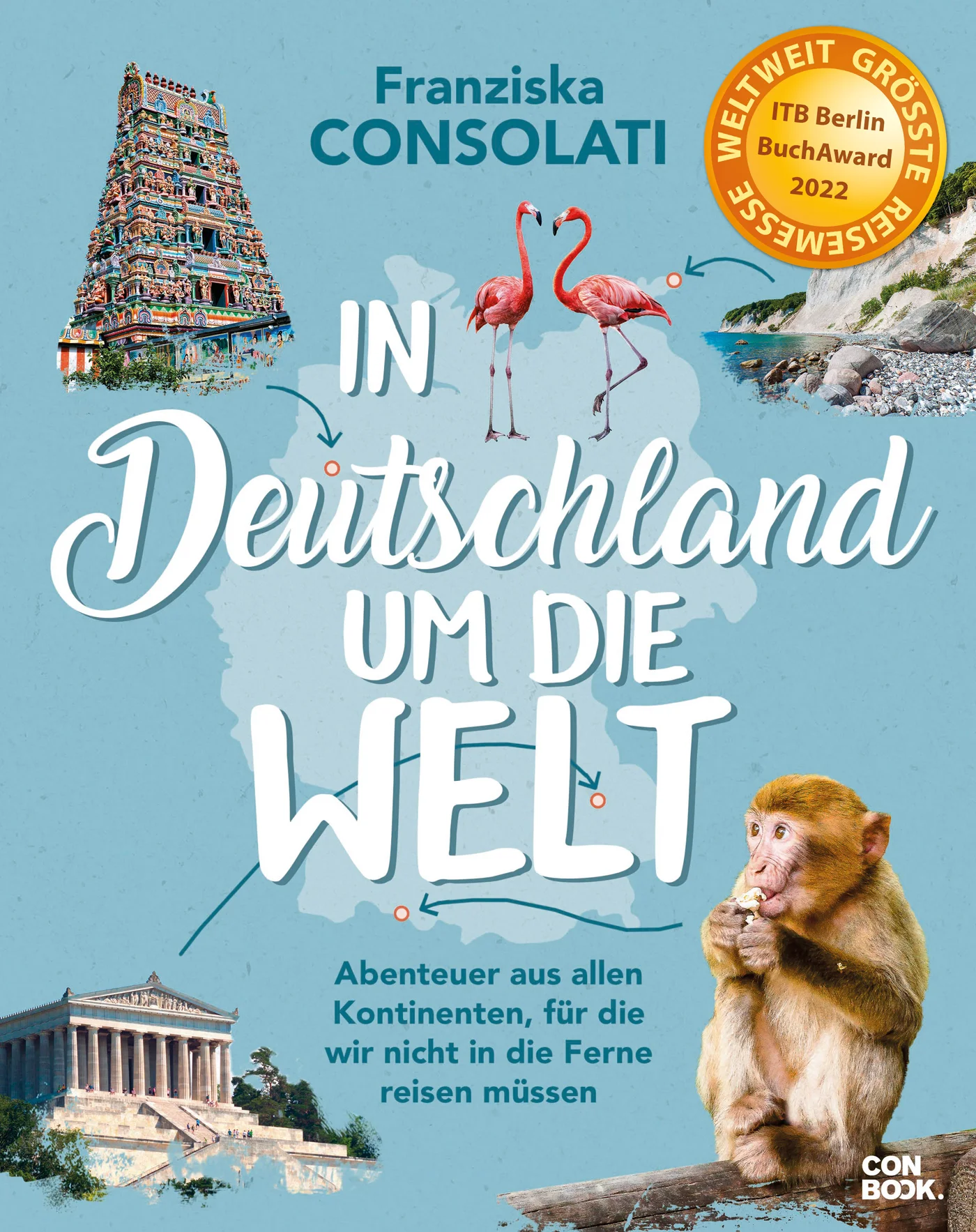 Mit dem Fernglas zwischen Sträuchern am funkelnden Nachthimmel nach Sternbildern suchen, mit der Sauerstoffflasche auf dem Rücken durch Höhlen tauchen und dick in den Schlafsack eingewickelt in einem Iglu übernachten. Afrika, Nordamerika, Asien, Arktis? Nein, Deutschland. Gänsehautmomente haben viel weniger mit Ländernamen und Reisezeiten zu tun als mit Abenteuern, die uns zum Staunen bringen. Franziska Consolati präsentiert Ihnen exotische Reiseerlebnisse (fast) vor der Haustür – praktisch sortiert nach den Kontinenten, in denen Sie danach suchen würden. »Was am Ende bleibt, sind nicht die Stempel im Pass, sondern die Erlebnisse im Herzen.« (Franziska Consolati)Gewinner des ITB BuchAwards 2022!