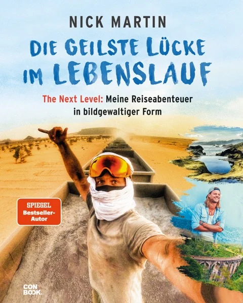 Macht euch bereit für The Next Level!Von Lappland bis Kenia, von Costa Rica bis Mauretanien – über 80 Länder hat Nick Martin bereist, seit er 2010 kündigte und seither überall auf der Welt zuhause ist. Und er lässt uns alle daran teilhaben: Kaum einer versteht es besser, so humorvoll und sympathisch von seinen Abenteuern zu berichten.InThe Next Levelgeht Nick Martin noch einen Schritt weiter. In über 700 Fotos erzählt er seine unterhaltsamsten Reisegeschichten auf besonders beeindruckende Weise. Nick öffnet sein Fotoalbum und zeigt grandiose Landschaften und skurrile Momentaufnahmen. Begleitet werden diese spektakulären Einblicke von Audioaufnahmen, in denen Nick in persönlichen Anekdoten verrät, welche Geschichten sich hinter den Fotos verbergen.Lasst euch begeistern von exotischen Orten, herzlichen Menschen und den vielen kleinen und großen Wundern, die einem auf Reisen begegnen! Beeindruckender geht es nicht: über 700 Fotos des sympathischen Weltenbummlers Über 300 Minuten Audiokommentare Viele neue Geschichten, viele neue Einblicke