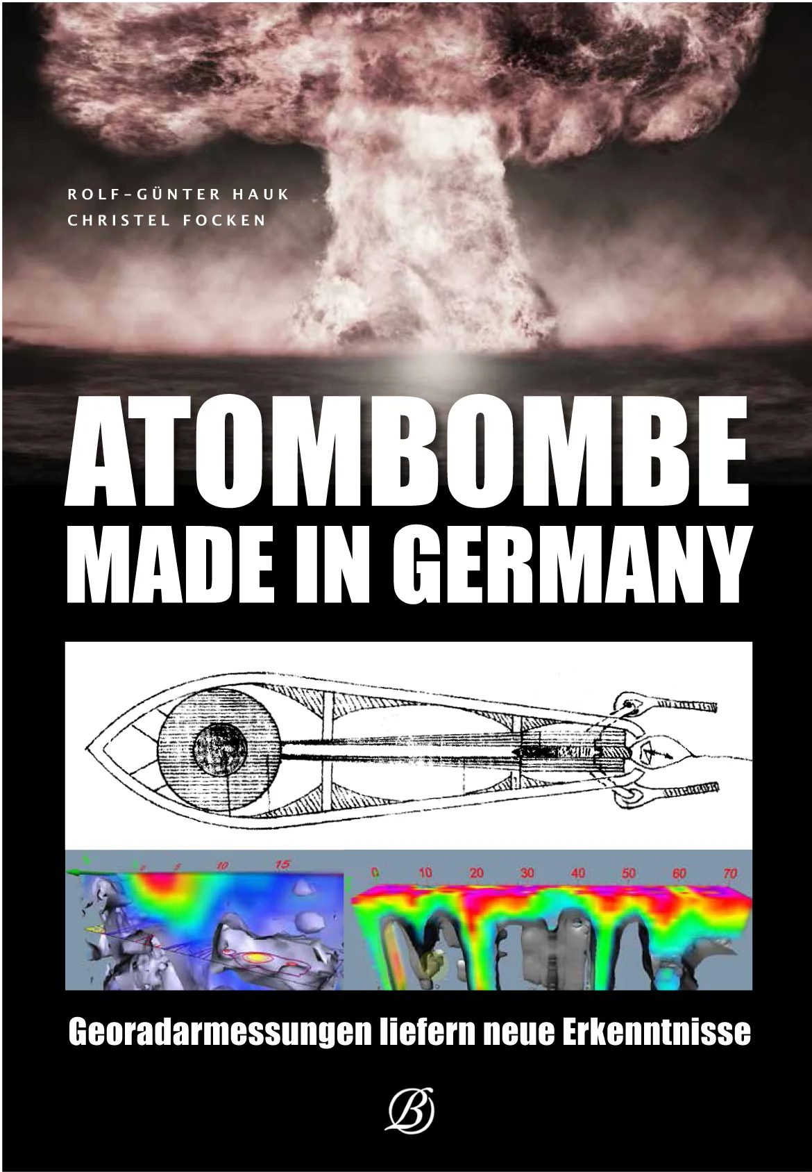 Nach Ende des Zweiten Weltkriegs hat man jahrzehntelang auf alliierter wie auch auf deutscher Seite nur die Auffassung vertreten, dass die deutschen Wissenschaftler es bis zum Ende des Krieges nicht geschafft hätten, eine Atombombe zu konstruieren. Erst nach der Wiedervereinigung veröffentlichten verschiedene Autoren, meist gestützt auf Augenzeugenberichte, auch eine gegenteilige Darstellung. Danach schien es den Deutschen doch gelungen zu sein, mindestens eine Kernwaffe zu entwickeln und zu testen. Darauf deuten auch Berichte des sowjetischen Geheimdienstes im Jahr 1945 hin. Im vorliegenden Buch wird mit Hilfe von Georadarbildern nun erstmals der Nachweis geführt, dass im Deutschen Reich Bomben produziert wurden, die nicht konventioneller Art waren! Anhand von detaillierten Aufnahmen wird von den Autoren der Nachweis angebracht, dass die aufgenommenen Bomben keine Sprengbomben und auch keine Vakuumbomben sein konnten. Um die Übereinstimmung der Georadarbilder mit der Wirklichkeit und damit die Echtheit der Bombendarstellung zu dokumentieren, wurden bekannte Objekte mit Georadar aufgenommen und die erhaltenen Aufnahmen mit den Objekten verglichen. Darüber hinaus stellen die Autoren die Situation zu Ende des Krieges mit der Verlagerung von wichtigen Rüstungsvorhaben in den Untergrund dar. Ausführliche Kapitel widmen sich der Entwicklung der Kernphysik sowie der kernphysikalischen Forschungen im Deutschen Reich bis 1945. Anhand von verschiedenen Quellen wird der Zusammenhang zwischen dem von den Alliierten beschlagnahmten Uran sowie dem amerikanischen Atombombenentwicklungsprogramm aufgezeigt. Auch auf die nach Bekanntwerden der Georadarbilder angelaufenen Aktionen der öffentlichen Stellen wird eingegangen. Die Verwicklungen zwischen der Politik heute und der amerikanischen Atomforschung seit 1945 sind ebenfalls Bestandteil des Buches.