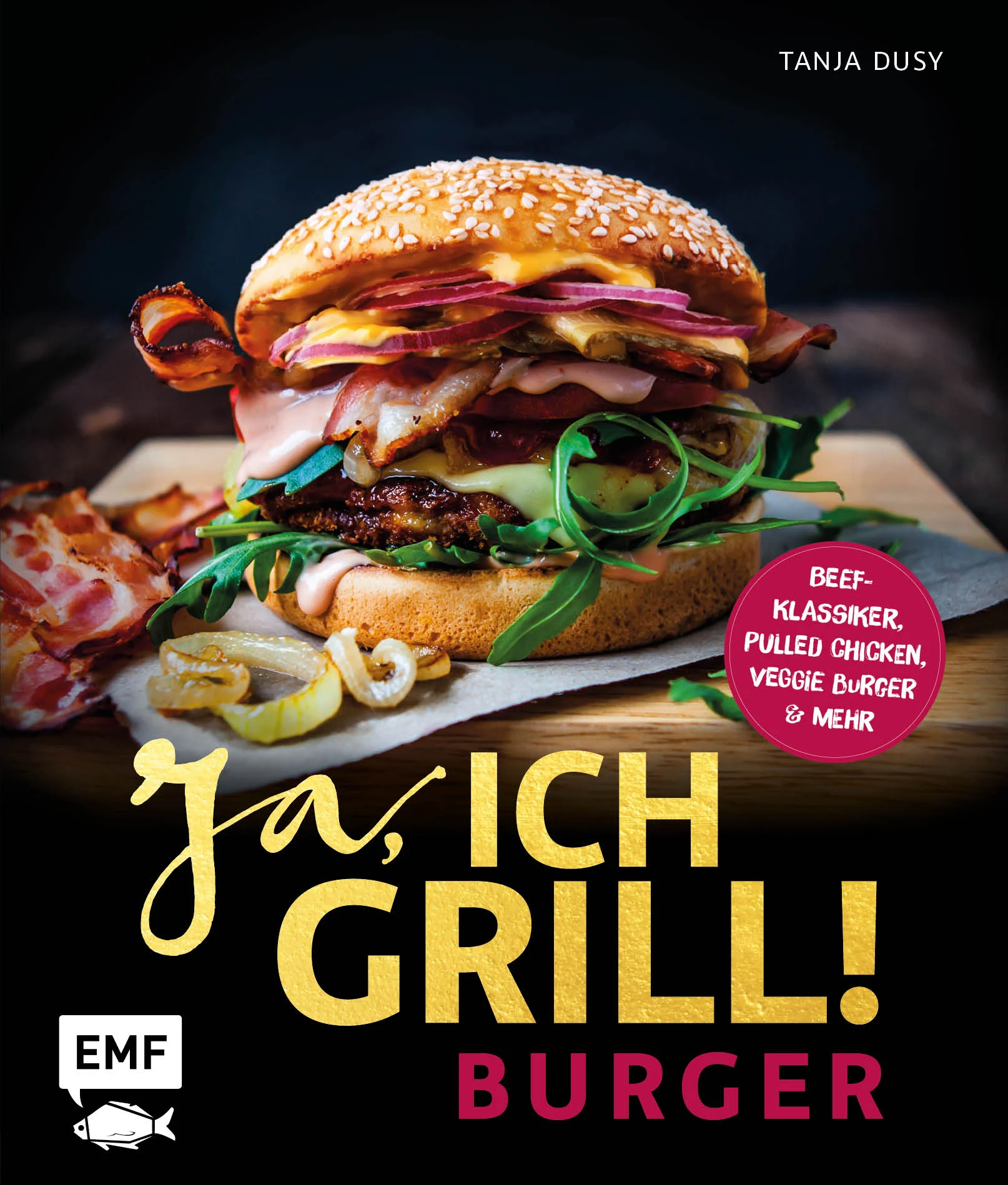 Burger gehen immer! Aber nur, wenn sie richtig gut sind! Und am besten schmecken sie, wenn sie direkt vom Grill kommen. Bei den 50 innovativen Burger-Kreationen für den Grill ist für jeden Geschmack etwas dabei – mit Fleisch, Fisch, vegetarisch und vegan. Klassische Burger wie Cheese-Burger oder Chicken Burger sind ebenso vertreten wie ausgefallene Variationen: Oriental Burger mit Lamm, Veggie Burger mit Rote-Bete-Patty oder ein Auberginen-Burger mit Ziegenkäse. Dazu gibt es Grundrezepte für Burger Buns, hausgemachte Saucen, Chutneys, Salate und mehr. Egal, ob klassisch, exotisch oder international, ob mit Fleisch, vegetarisch oder ganz ohne Brot - hier findet wirklich jeder Fast-Food-Liebhaber das passende Rezept!