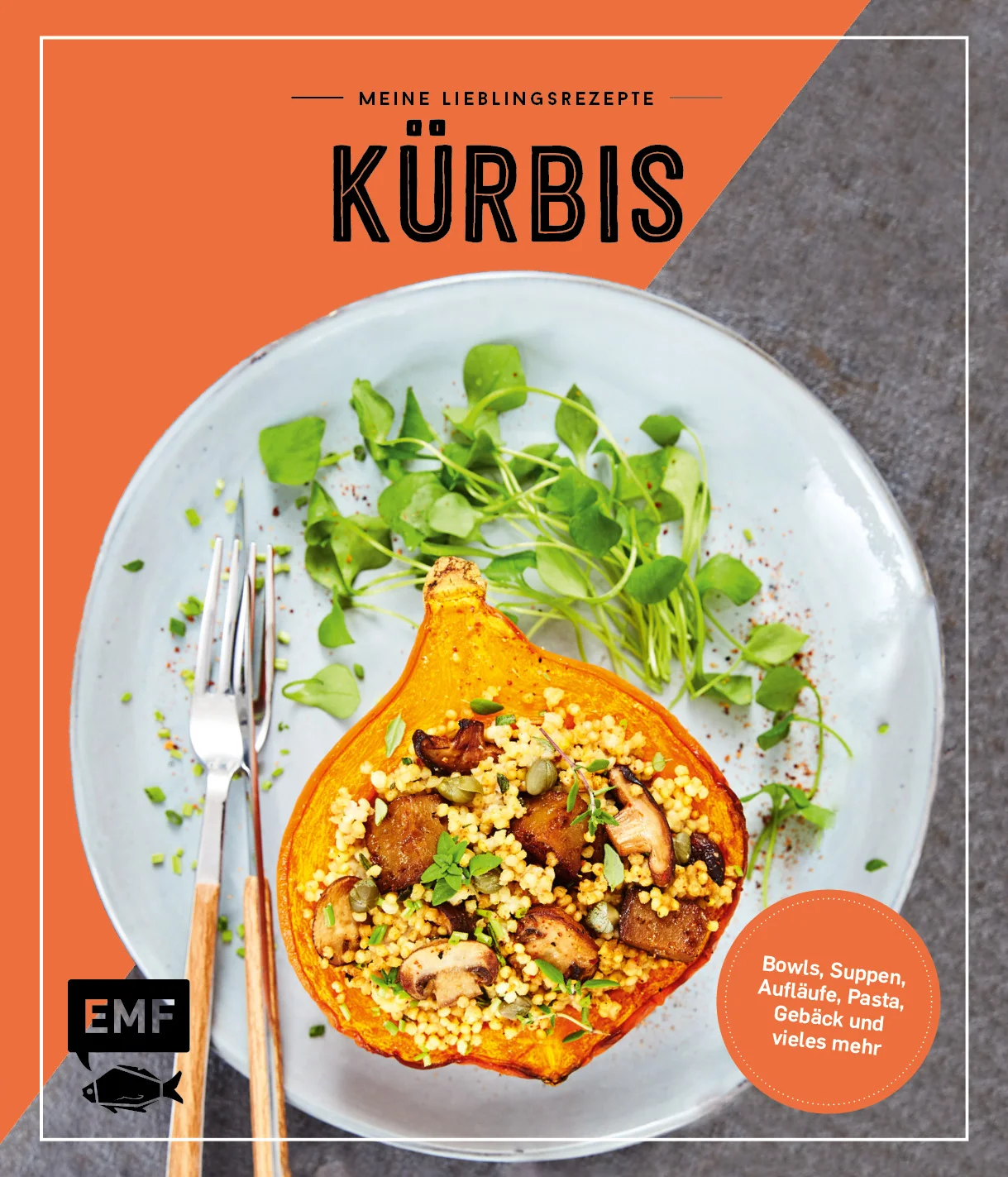 Reihenweise gesunder Genuss – hier kommen saisonale Aromen auf den Teller Über 30 raffinierte und köstliche Rezepte mit verschiedenen Kürbissorten für gemütliche Herbsttage. Abwechslungsreiche und nachhaltige Rezepte für jeden Tag mit Fleisch, Fisch, vegetarisch und vegan mit regionalen und saisonalen Produkten für einen frischen und gesunden Herbstgenuss!