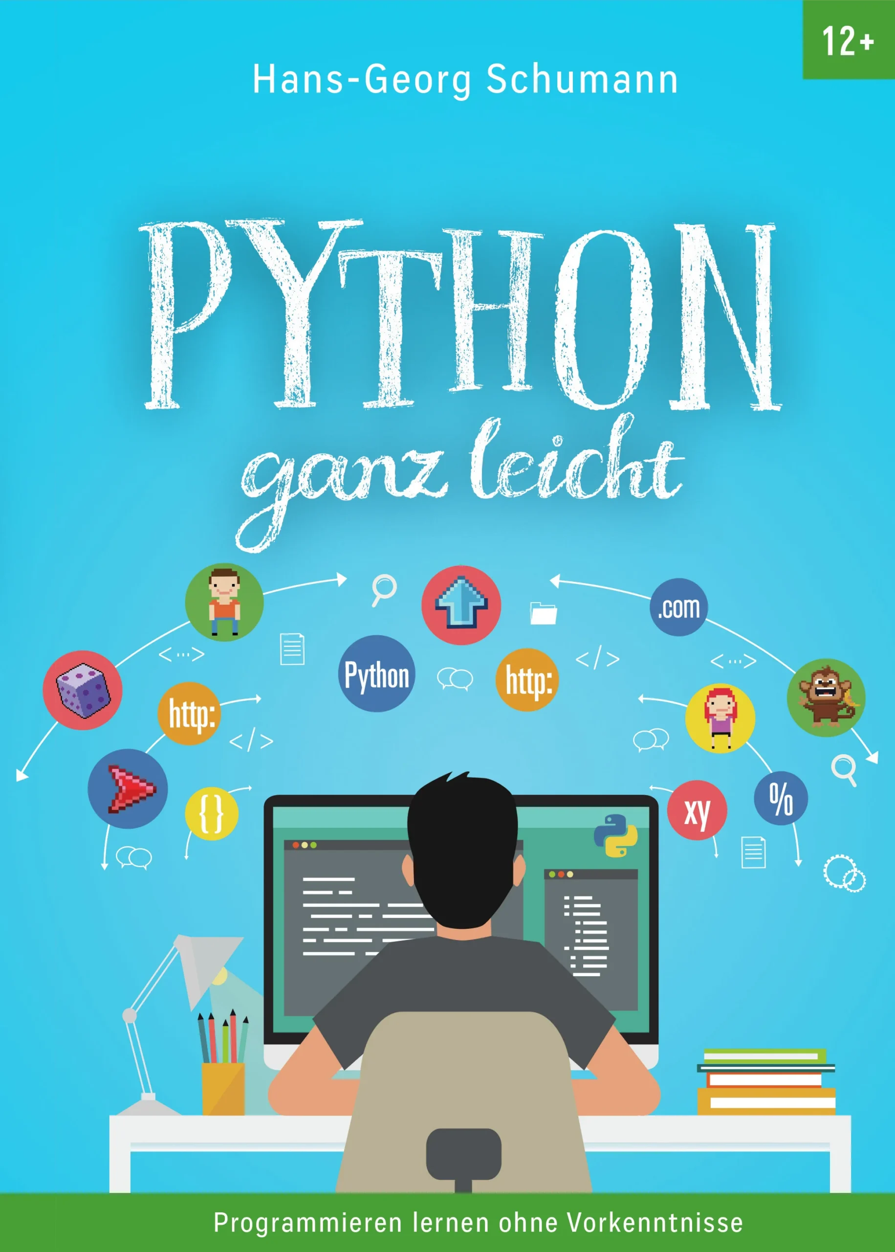 Kinderleichtes Programmieren mit der plattformunabhängigen Programmiersprache Python Einführung in die objektorientierte Programmierung Mit allen Programmbeispielen und Lösungen der Aufgaben aus dem Buch zum Download Das Geniale an der Programmiersprache Python ist, dass sie klar strukturiert, modern und leistungsstark ist. Hans-Georg Schumann zeigt dir in diesem Buch, woraus Python besteht und wie leicht man damit Ideen in Programme umsetzen kann. Du lernst von Grund auf, einfache Programme zu schreiben, und verstehst schnell, was es mit Schleifen, Klassen, Verzweigungen und Funktionen auf sich hat. Du bindest Bilder in dein Programm ein und bringst sie in Bewegung. Dabei lernst du Pygame kennen und auch die objektorientierte Programmierung kommt nicht zu kurz. Viele Fragen und Aufgaben am Ende der Kapitel bringen Tüftel-Spaß und verfestigen das Gelernte im Nu. Im Anhang gibt es noch zusätzliche Informationen, zum Beispiel über die Installation von Python und eine Checkliste für die Fehlersuche. Aus dem Inhalt: Mit Python loslegen und erste Programme zum Laufen bringen Ein kleines Lotto-Glücksspiel programmieren Mit Klassen, Kapselung und Vererbung eigene Monster erschaffen und dabei objektorientiert programmieren Fenster mit Buttons und Menüs gestalten und dabei Tkinter einsetzen Ein Diagnose- und Therapie-Spiel: »Wie geht es dir heute?« Die Turtle-Methoden: Grafik in Python einsetzen Eine Figur animieren und über ein Spielfeld bewegen Mit Pygame ein Krabbeltier zum Leben erwecken Das Spiel »Wanzenjagd« programmieren und die Zeit stoppen Das Dodger-Spiel programmieren und erreichte Punkte zählen Inklusive Anhang zur Installation und Fehlersuche Ab 12 Jahre, aber auch für Erwachsene, die eine wirklich einfache Einführung suchen Systemvoraussetzungen: ab Windows 7