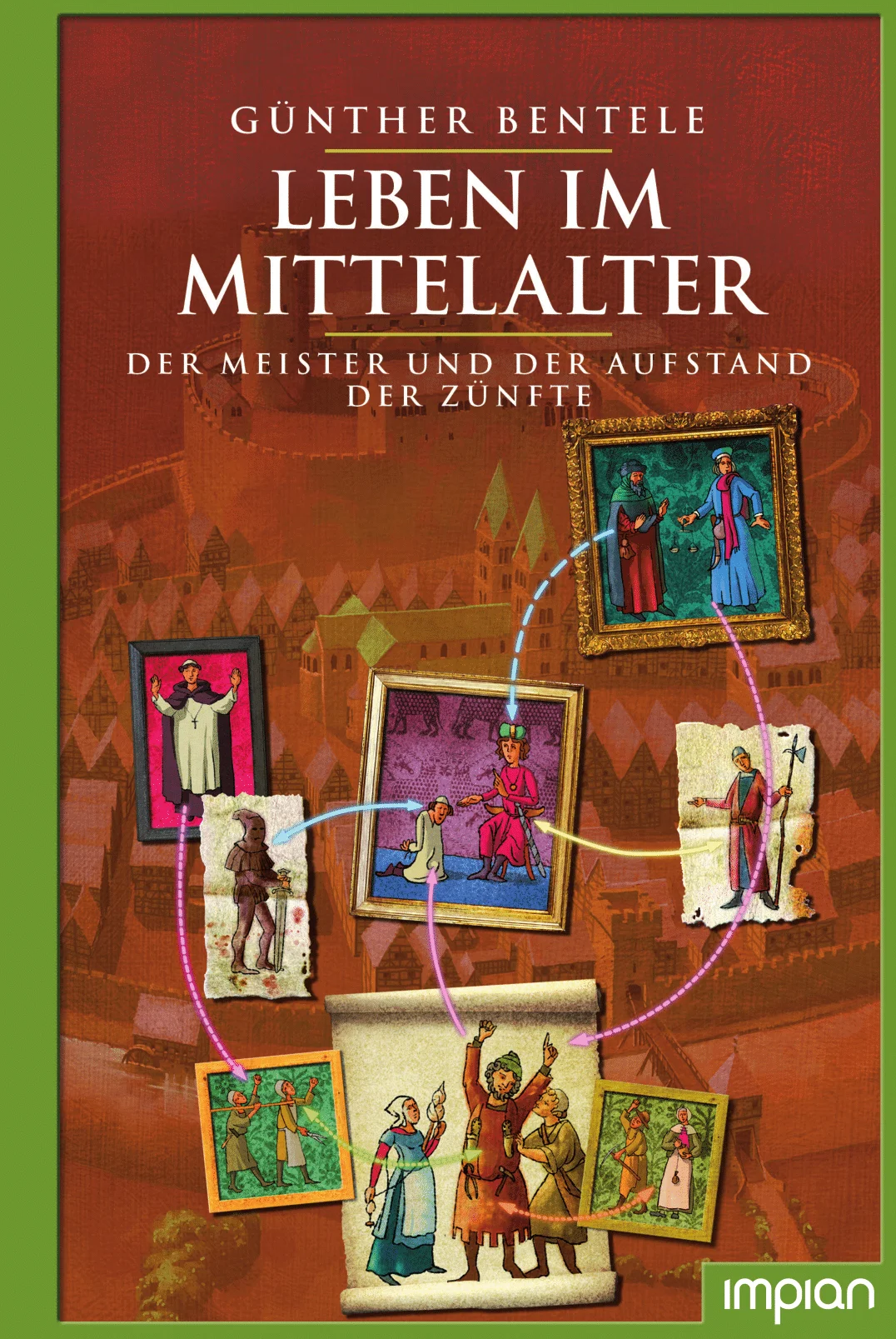 Zünfte, Ritter und Machtgeplänkel – Das Mittelalter ist die Zeit mächtiger Burgen, prächtiger Kaiserpfalzen, stiller Klöster und aufstrebender Städte, stolzer Ritter und hart arbeitender Bevölkerung. Leben im Mittelalter widmet sich dem Alltag der Menschen in dieser aufregenden Zeit und zeigt, wie sie wirklich lebten. Hinter den mittelalterlichen Stadtmauern schwelt es: Die Obrigkeit bangt um ihre Vormachtstellung, denn die Zünfte fordern Mitsprache. Wird eine Revolte das Schicksal der Stadt besiegeln? Den Schusterlehrling Krispin quälen jedoch ganz andere Sorgen: Sein Vater wurde als aufständischer Meister verhaftet … Sachteile nach jedem Kapitel entfalten den Hintergrund der Epoche
