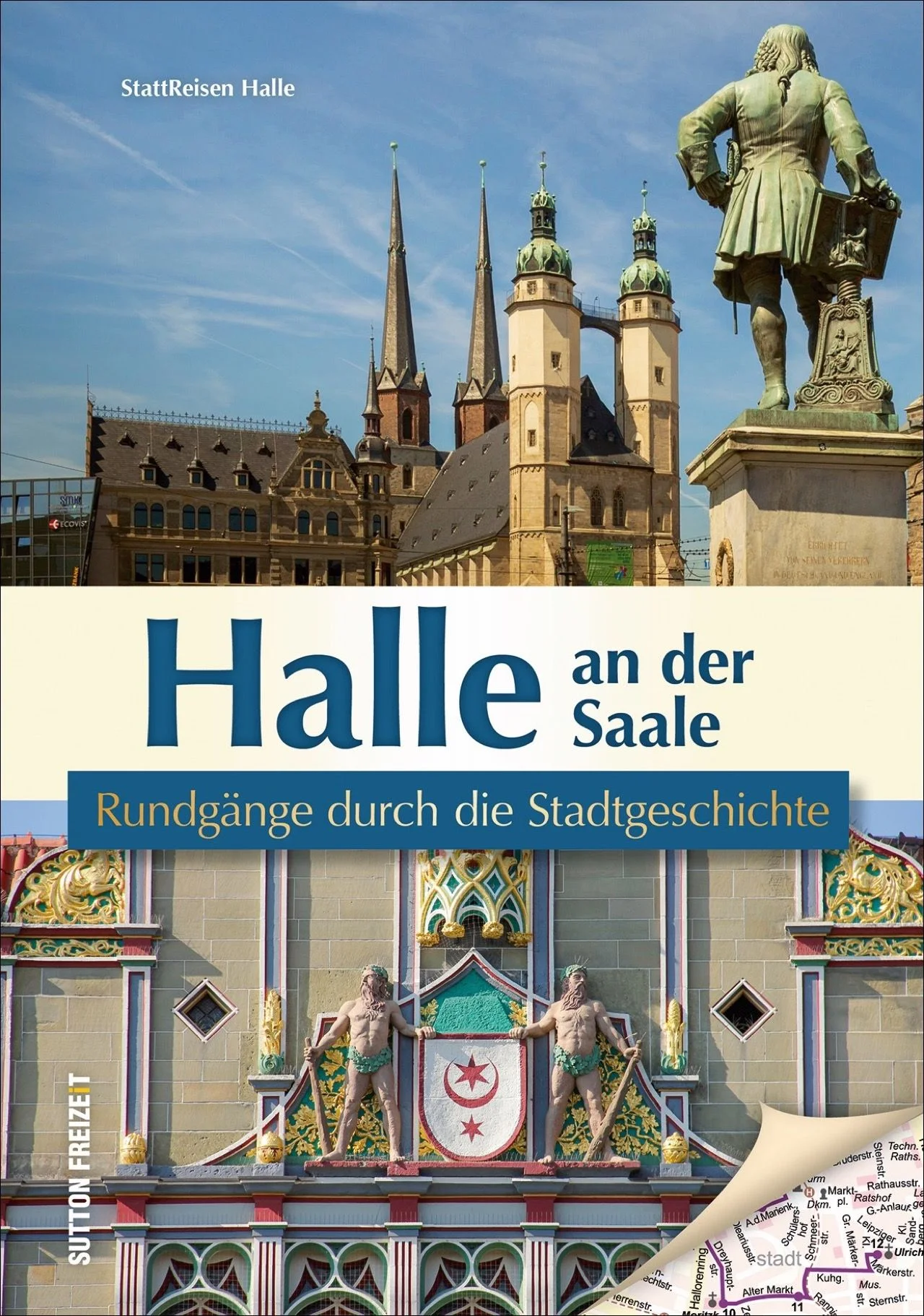 Das Autorenteam von StattReisen begibt sich auf eine Spurensuche durch die Händelstadt. Die spannenden Rundgänge schlagen einen Bogen von den alten Stadtbefestigungen, über die berühmten Söhne und Töchter der Stadt bis in die Gegenwart und zeigen, wie Halle auf reizvolle Art Gegensätzliches zusammenbringt. So entdecken Besucher und Einheimische die Geschichte der Saalemetropole und erleben manches Neue.