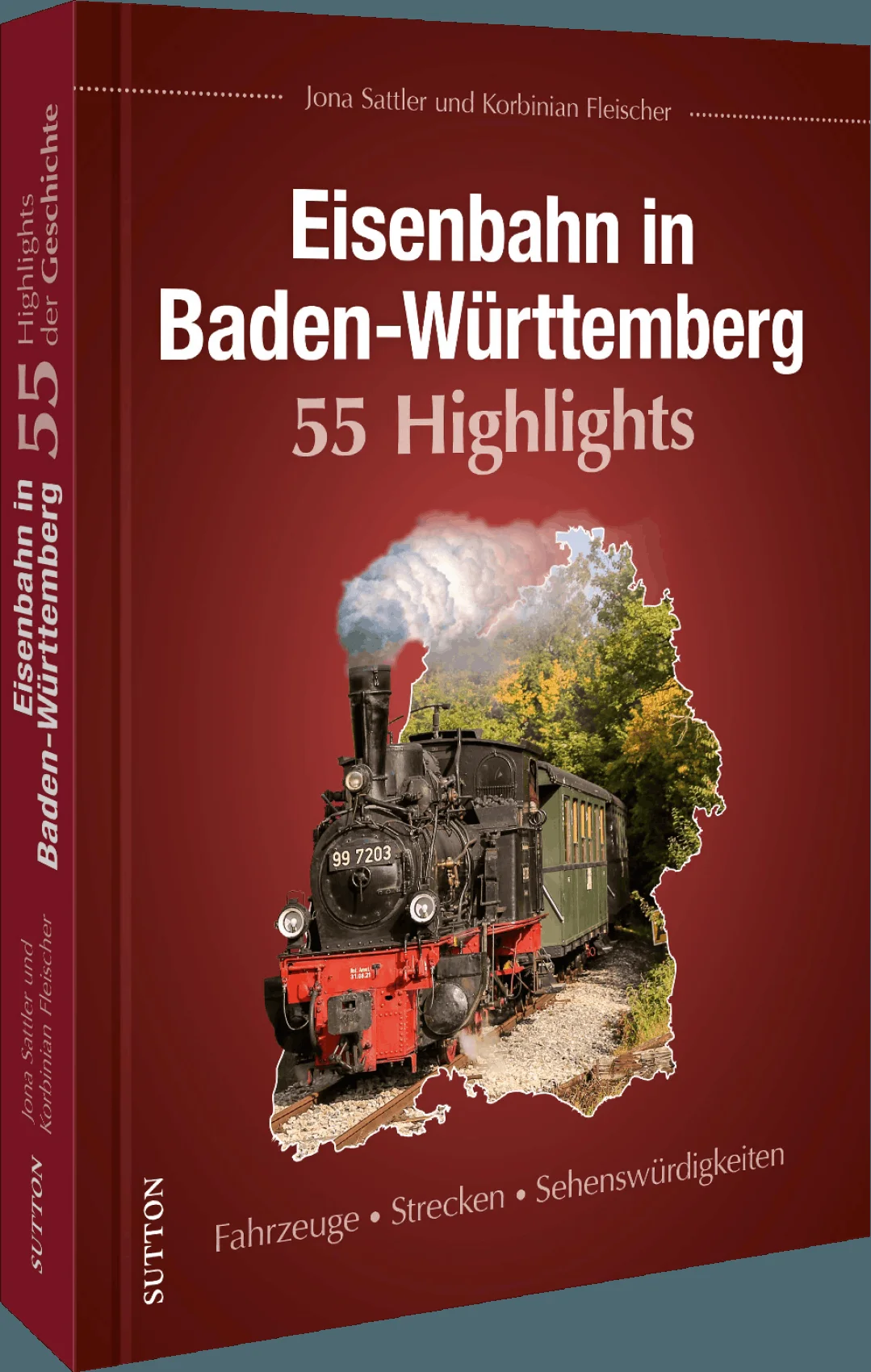 Die Eisenbahn in Baden-WürttembergJona Sattler und Korbinian Fleischer präsentieren in diesem reich bebilderten Band schlaglichtartig die prägnantesten Fahrzeuge, Strecken und Sehenswürdigkeiten, die Baden-Württemberg zu bieten hat. Ein Muss für alle Eisenbahnfreunde.