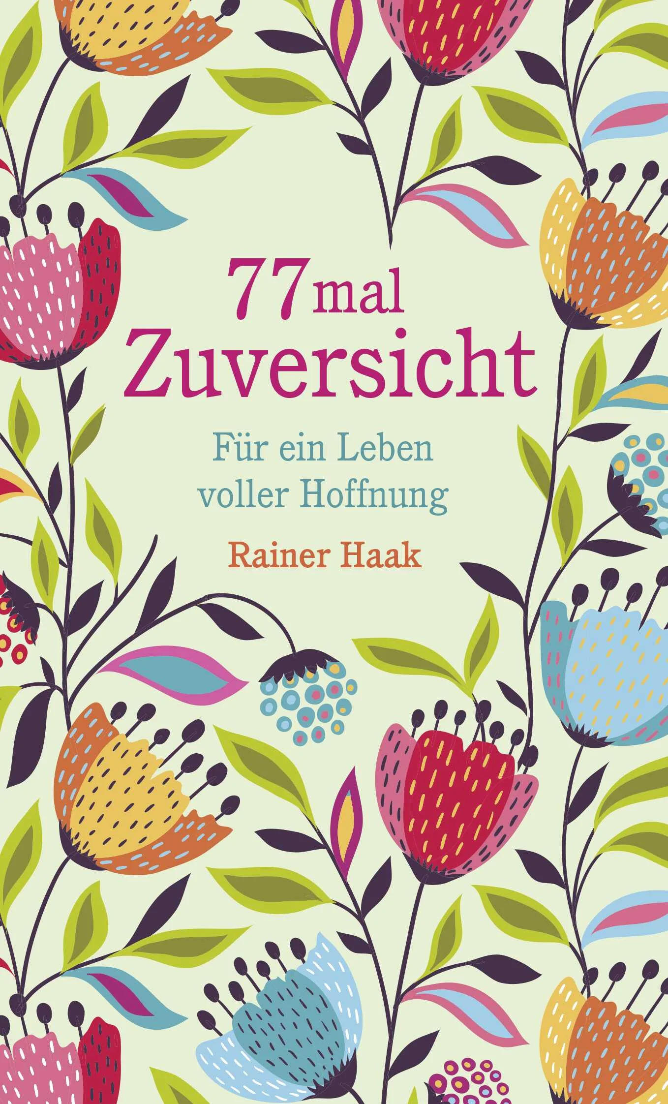 77 inspirierende Geschichten, die in schwierigen Zeiten Mut machen und Zuversicht schenken.Zuversichtlich sein zu können ist gerade in Krisenzeiten ein starkes Bedürfnis. Die 77 kurzen Anstöße in diesem Mutmachbuch von Rainer Haak helfen dabei, hoffnungsvoll und positiv durchs Leben zu gehen. Ein aufmunterndes Geschenk und tolles Mitbringsel für alle, denen wir etwas Gutes tun möchten.Zuversicht ist die Kunst, optimistisch nach vorne zu blicken – auch wenn es im Leben gerade mal nicht so gut läuft. Viele Menschen fühlen sich mutlos und einsam. Dabei braucht es oft nur einen kleinen Anstoß, um zu erkennen, wie sehr wir getragen sind: ein lieber Gruß von der Nachbarin, ein Ich-bin-für-dich-da-Kuss vom Partner oder das verschmitzte Lächeln eines Kindes, das sich um überhaupt gar nichts Sorgen macht. Es sind solche Mutmach-Geschichten, die Rainer Haak in seinem neuen Geschenkbuch erzählt. Geschichten voller Hoffnung, die uns an das Gute im Leben glauben lassen. Geschichten, die Zuversicht schenken und zeigen, wie wir Krisen bewältigen und Freude und Glück finden können.»Zuversicht ist lebenswichtig, nicht nur, aber vor allem in Krisenzeiten. Manchmal ist es nicht so leicht, sie sich zu bewahren. Welch ein Glück zu wissen: Wir dürfen uns immer wieder neu entscheiden, hoffnungsvoll nach vorne zu blicken. Ich wünsche mir, dass die kurzen Geschichten in diesem Buch den Leserinnen und Lesern gute Impulse geben.« Rainer Haak