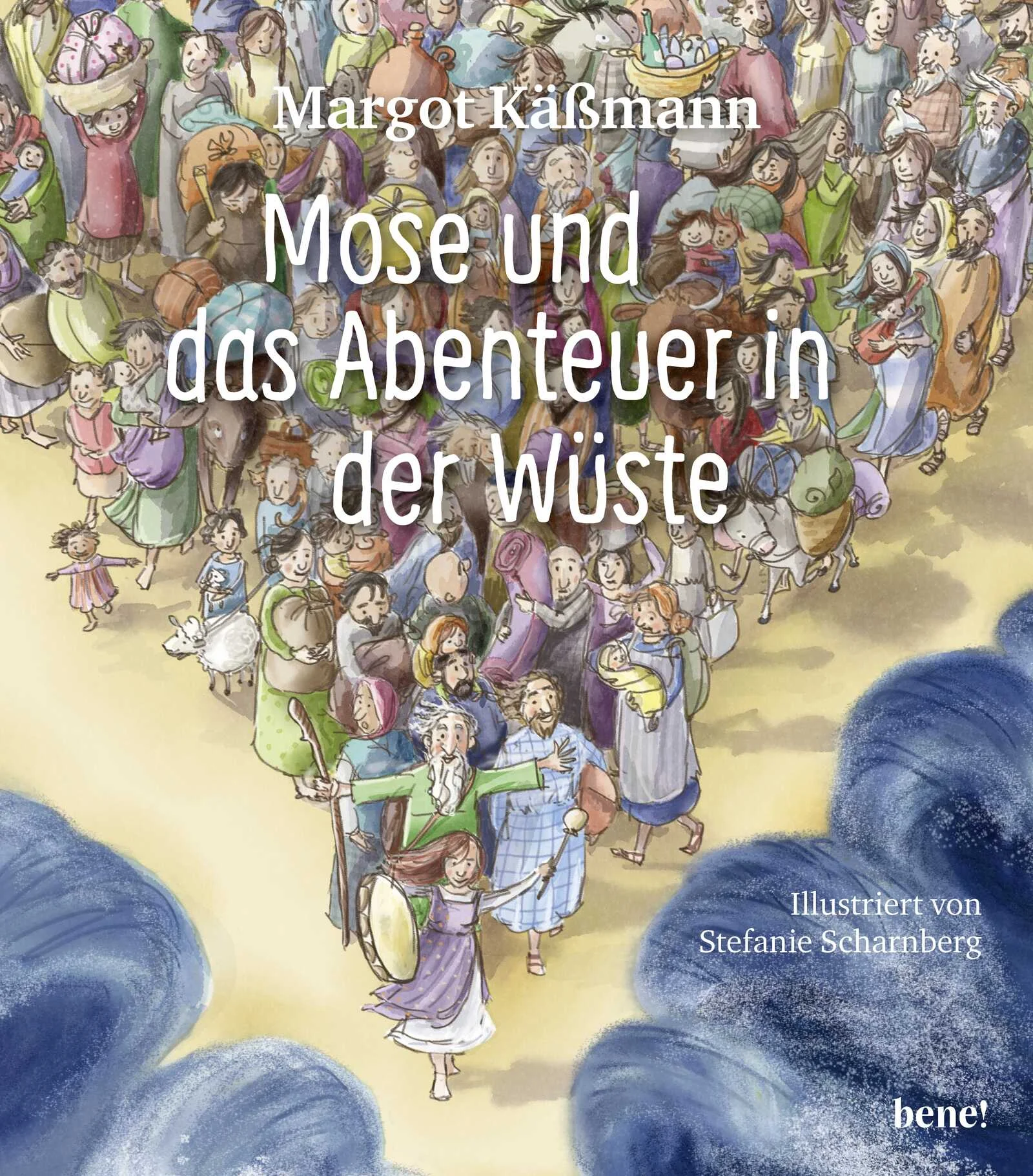 Die beliebte Bestseller-Autorin und siebenfache Großmutter Margot Käßmann erzählt Moses ganzes Lebens-Abenteuer in diesem wunderschön illustrierten Kinderbuch für Kinder ab 5 Jahren aus der Sicht seiner Schwester Miriam. Die Geschichte von Mose, der von seiner Mutter in einem kleinen Korb den Nil hinuntergeschickt wurde, um ihn in Sicherheit zu bringen, ist eine der wichtigsten Geschichten in der Bibel. Nicht zuletzt, weil Mose derjenige ist, der später das Volk der Israeliten aus der Sklaverei ins gelobte Land führte und Gottes Zehn Gebote verkündete. Das Volk der Israeliten hatte vor vielen tausend Jahren Schlimmes zu befürchten: Oft wurden neugeborene Jungen den Müttern weggenommen, weil die Ägypter verhindern wollten, dass die Israeliten zu stark werden und sich gegen die Unterdrückung wehren.In der Hoffnung, dass er so eine Chance auf ein sicheres Leben hat, setzt Jochebed ihren kleinen Sohn Mose in ein Körbchen und schickt ihn den Nil hinunter. Und tatsächlich: Miriam beobachtet, dass die Tochter des Pharaos, die selbst keine Kinder hat, Mose findet und ihn großziehen will. Es muss nur eine Amme her, die ihn stillt. Miriam nimmt allen Mut zusammen, tritt aus ihrem Versteck heraus, und schlägt ihre Mutter vor. Die Tochter des Pharaos bittet Miriam, den kleinen Mose zu dieser Frau zu bringen. Erst als Mose drei Jahre alt ist und selbst essen und trinken kann, muss Miriam ihn in den Pharaonen-Palast bringen. Jochebed und ihre Familie sind traurig, doch sie wissen: Mose würde es bei der Tochter des Pharaos guthaben. Als erwachsener Mann erkennt Mose die Ungerechtigkeit, die das Volk der Ägypter dem Volk der Israeliten antut. Und er beginnt sich dagegen zu wehren – so stark, dass er fliehen muss und fortan als Schafhirte lebt. Eines Abends sieht er auf dem Feld einen brennenden Dornbusch, durch den Gott zu ihm spricht. Er gibt Mose den Auftrag, das Volk Israel aus der Sklaverei in Ägypten in die Freiheit zu führen. Weil der Pharao der Freilassung der Israeliten nicht zustimmt, tut Mose, was Gott befiehlt: Er geht einfach und nimmt das ganze Volk der Israeliten mit. Harte Jahre liegen vor den Israeliten. In der Dürre und Hitze der Wüste beginnen einige daran zu zweifeln, dass sie jemals in das gelobte Land gelangen würden – bis Mose auf einem Berg Gottes Zehn Gebote empfängt und sie dem Volk der Israeliten vorträgt. Ob es das Volk schafft, durchzuhalten und in das gelobte Land zu gelangen?