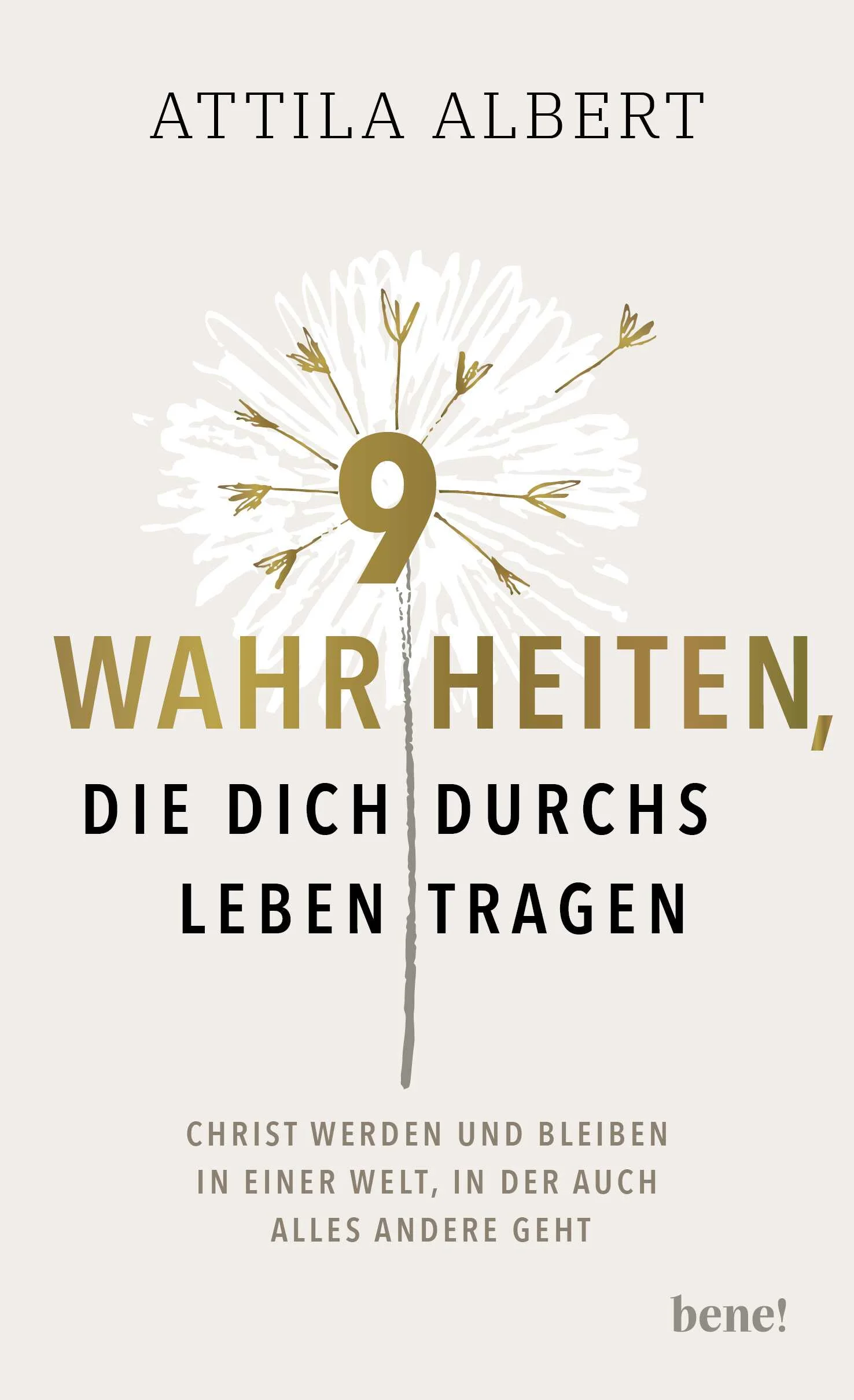 Auch in schwierigen Zeiten ist es möglich, glücklich und erfüllt zu leben. „9 Wahrheiten, die dich durchs Leben tragen” zeigt, wie Sie Herausforderungen mit der Kraft des Glaubens meistern können. Eine ermutigende Anregung, Ihre persönlichen Werte zu reflektieren und bewusster zu leben.Die großen Herausforderungen des Lebens in neun Wahrheiten kondensiert. Mit ihnen finden Sie Sinn, Glück und Zufriedenheit auch in schwierigen Zeiten.Besser mit Krisen und persönlichen Umbrüchen umgehen, bei denen es oft keine schnelle Lösung gibt. Realistische Erwartungen verhelfen zu mehr Halt und innerer Stärke.Das persönliche Lebensziel, Sinn und Werte aus christlicher Sicht. Dabei berichtet Autor Attila Albert – atheistisch aufgewachsen, mit 37 getauft – auch über seinen persönlichen Weg.Intellektuell anregend, emotional berührend und mit vielen praktischen Tipps für Ihren Alltag. Erkunden Sie, was Ihnen wichtig ist und Sie durchs Leben trägt. »Ein Leben mit Gott ist leichter, interessanter, trägt in guten wie in schlechten Zeiten«, davon ist der Journalist, heutige Coach und Autor Attila Albert überzeugt. Als Atheist in der DDR aufgewachsen und selbst erst mit 37 Jahren getauft, empfiehlt er, den Reichtum des traditionellen und modernen Christentums neu für sich zu entdecken. Aus christlicher Sicht entfaltet er 9 Wahrheiten, die uns durchs Leben tragen – mit Fallbeispielen und eigenen Erfahrungen aus allen Lebensbereichen (Beruf und Karriere, Gesundheit und Alter, Familie und Beziehung), Problemanalyse, praktischen Tipps und Übungen.