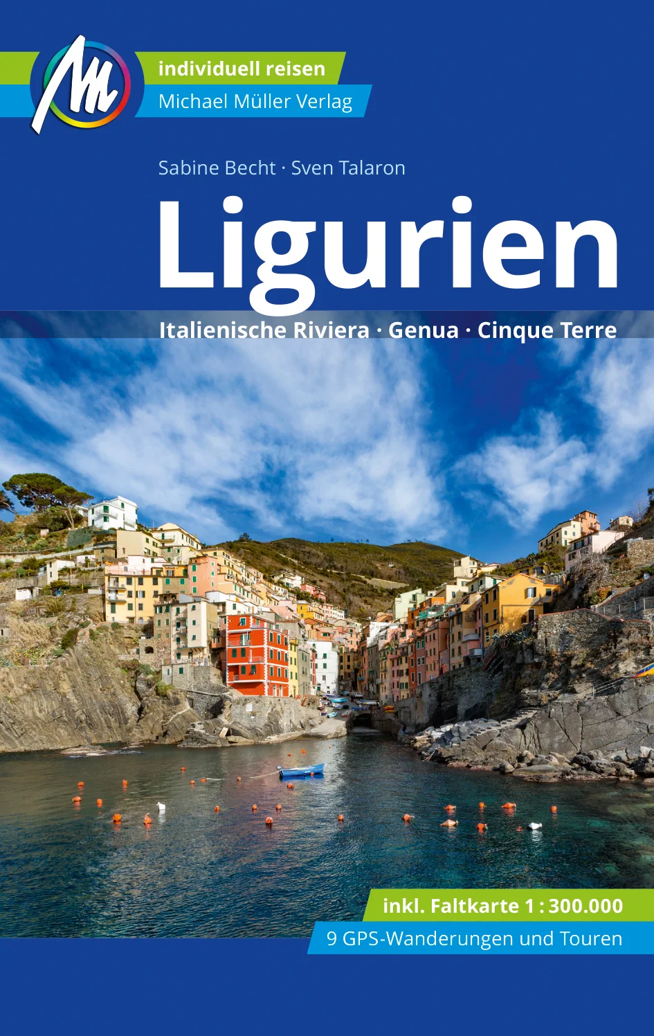 Anders reisen und dabei das Besondere entdeckenMit den aktuelle Tipps aus den Michael-Müller-Reiseführern gestalten Sie Ihre Reise individuell, nachhaltig und sicher. Ligurien, die Italienische Riviera, Genua und Cinque Terre – die Autoren Sven Talaron und Sabine Becht zeigen in unserem Ligurien-Reiseführer in der sechsten Auflage auf 408 Seiten mit 209 Farbfotos die ganze Pracht der italienischen Nordwest-Küste. Dank 42 Karten plus herausnehmbarem Faltplan im Maßstab 1:300.000 behalten Sie immer die Übersicht. Die Autoren haben alles akribisch vor Ort recherchiert und für Sie ausprobiert. Die zahlreichen Geheimtipps machen den Reiseführer »Ligurien« einmalig. Ökologisch, regional und nachhaltig wirtschaftende Betriebe sind kenntlich gemacht. Trekkingguide.de nennt unseren Reiseführer »Ligurien« eine besonders für Individualurlauber geeignete »Bibel für Ligurien-Reisen«. Ligurien, Italienische Riviera, Genua und Cinque Terre im Überblick: Riviera di Ponente, die Blumenriviera mit Ventimiglia, Nervia-Tal, Bordighera, Ospedaletti, Sanremo, Valle Argentina und Valle Arroscia, Imperia und Diano Marina. Die Palmenriviera mit Alassio, Albenga, Finale Legure und Savona. Genua, die stolze Hafenstadt, »La Superba«. Riviera di Levante mit Nervi, Portofino, Camogli, Santa Margherita Ligure, Rapallo, Chiavari, Sestri Levante und Levanto. Cinque Terre mit Monterosso al Mare, Vernazza, Corniglia, Manarola und Riomaggiore. Golfo di La Spezia mit Porto Venere, La Spezia und Sarzana. Die Ligurien-Karte im Buch gibt Ihnen einen Überblick über die gesamte Region. Was tun in Ligurien? Dolce Vita und sonniges Wetter: Ligurien bietet grandioses Badevergnügen. Im Reiseführer »Ligurien« finden Sie jede Menge hilfreiche Hinweise für Baden an versteckten Buchten und Wassersport von Tauchen bis Segeln an der Riviera. Die reichhaltige Kultur der Region lädt zu ausgedehnten Erkundungen ein. Dank der vielen eingestreuten Essays mit Hintergrundinformationen im Ligurien-Reiseführer wissen Sie über alles Bescheid. Wer mit Kindern nach Ligurien reist, findet auch dazu viele nützliche Informationen zu Veranstaltungshinweisen und mehr. So wird die Reise nach Ligurien für die ganze Familie ein erfüllendes Abenteuer. Neun Wanderungen und Touren samt GPS-Tracks zum kostenlosen Download führen Sie durch die ganze Region. Übernachten in Ligurien: Eine Ferienwohnung in Ligurien? Lieber ein Appartement, Hotel oder Camping? Ligurien bietet viele Unterkünfte. In unserem Reiseführer »Ligurien« finden Sie eine Vielzahl an ausgesuchten Herbergen. Die vielen Geheimtipps der Autoren weisen auf ganz besondere Dächer über dem Kopf hin -natürlich für Sie vor Ort getestet. Essen und Trinken in Ligurien: Ausführliche Gastro-Tipps bringen Ihnen die ganze kulinarische Vielfalt der Region nahe, von Pesto Genovese bis zum »Cinque Terre«-Wein – alles vor Ort für Sie bestellt und ausprobiert. Ausgesuchte Geheimtipps zeigen, wo sich die Einkehr besonders lohnt. Dank des kleinen italienischen Speise-Lexikons im Ligurien-Reiseführer wissen Sie immer, was auf den Tisch kommt. Praktisch und interaktiv: Kostenlos und registrierungsfrei stehen neun GPS-Tracks und die mmtravel-tracks-App mit Online-Karten und Ortungsfunktion zum Download für Ihren Urlaub in Ligurien bereit. Ihr Ligurien-Urlaub wird zu einem individuellen und gelungenen Erlebnis dank den erprobten Tipps und nützlichen Ratschlägen im akribisch recherchierten Begleiter an Ihrer Seite. Neben prall gefüllten 195 Seiten zu Stränden, Hotels, Restaurants und Unterkünften finden Sie im Reiseführer »Ligurien« auf 44 Seiten alles Notwendige, Wissenswerte und Reisepraktische zu Festen und Veranstaltungen, Anreise, Übernachtung und mehr, sowie die wichtigsten Begriffe und Wendungen auf Italienisch.