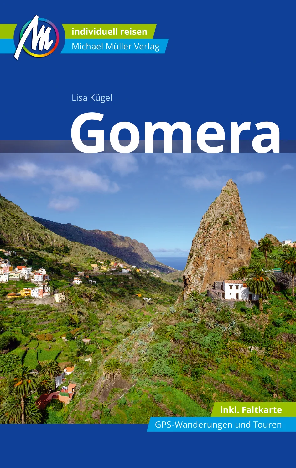 Reiseführer Gomera Anders reisen und dabei das Besondere entdecken: Mit den aktuellen Tipps aus den Michael-Müller-Reiseführern gestalten Sie Ihre Reise individuell, nachhaltig und sicher. Die Kanaren, Inseln des ewigen Frühlings! Lisa Kügel zeigt Ihnen in unserem Reiseführer „Gomera“ auf 252 Seiten mit 98 Farbfotos die vielfältige Schönheit der drittkleinsten Kanareninsel. Alles vor Ort akribisch recherchiert und für Sie ausprobiert. Die Geheimtipps der Autorin weisen auf besonders lohnende Sehenswürdigkeiten, Restaurants oder Unterkünfte hin. Ökologisch, regional und nachhaltig wirtschaftende Betriebe sind kenntlich gemacht. Viele eingestreute Kurz-Essays vermitteln interessante Hintergrundinformationen. Eine herausnehmbare Faltkarte im Maßstab 1:750.000 verschafft Ihnen Überblick. Dank weiterer 37 Karten samt Stadtplänen von San Sebastián, Playa de Santiago und Valle Gran Rey sind Sie immer optimal orientiert. 25 ausführlich beschriebene Wanderungen führen Sie in jeden Winkel von La Gomera. Gomera in der Übersicht: Passatwinde sorgen für stete Bewässerung des Nordens. Alojera schmiegt sich an den Hang, eingebettet in Palmenhaine. Von hier stammt der gomerische Palmenhonig Miel de Palma. Hermigua ist bekannt für seine Bananenplantagen. Agulo besticht durch einen halbrunden, zum Meer geöffneten Talkessel. Hip geht es in Vallehermoso zu, mit Craft-Beer und handgemachter Bienen-Kosmetik. An der Ostküste liegt die Inselhauptstadt San Sebastián de la Gomera. Lohnend sind die historischen Sehenswürdigkeiten wie das Archäologische Museum oder der Wehrturm Torre del Conde. Im Süden liegt das sonnenverwöhnte Ferienzentrum Playa de Santiago. Hier findet man auch den einzigen Golfplatz der Insel. Gomeras Wetter und Klima ist gefällig und mild. Entsprechend angenehm sind Wanderungen, die in die umliegenden Dörfer und Weiler wie El Taco, Imada oder Erque führen. Sehenswert ist auch Drago, der Drachenbaum. Chipude, El Cercado oder Las Hayas sind gute Ausgangspunkte zur Erkundung des die Inselmitte dominierenden Nationalparks Garajonay. Im Westen liegt das Valle Gran Rey. Hier begann in den 1970er Jahren, mit der Niederlassung der ersten Hippies, der Tourismus auf La Gomera. Mit unserem Reiseführer „Gomera“ entdecken Sie Orte und Geschichten, die garantiert nicht jeder kennt! Aktivitäten auf La Gomera: Naturliebhaber, Wanderfreunde und Individualisten finden auf Gomera ihr Sehnsuchtsziel. Die verschiedenen Vegetationsstufen zwischen Küste und Inselmitte begeistern mit einmaliger Flora und Fauna. Zudem macht das milde Klima das Wandern angenehm. Trotz 83 Kilometern Steilküste und 15 Kilometern Strände ist Gomera wegen des turbulenten Meeres nicht unbedingt ein Paradies für Wassersportler. Im Süden und Westen kann man See-Kajak fahren und Stand-Up-Paddeln. In Vueltas starten die Ausflüge zur Wal- und Delfinbeobachtung. Gomera ist einer der besten Plätze weltweit für Whale-Watching! Hippie-Feeling stellt sich bei abendlichen Trommel-Sessions im Valle Gran Rey ein. Einmalig ist der Nationalpark Garajonay mit seinem mystisch anmutenden Nebelwald und den, eher einfachen, Touren zwischen knorrigen Lorbeerbäumen und leuchtend grünen Farnen. Die detailliert beschriebenen Wanderungen im Gomera-Reiseführer führen Sie kenntnisreich zu allen Sehenswürdigkeiten. Vertrauen Sie den Geheimtipps der Autorin, Sie werden nicht enttäuscht! Praktisch und interaktiv: Kostenlos und registrierungsfrei stehen 25 GPS-Tracks und die mmtravel® App mit Online-Karten und Ortungsfunktion zum Download für genussvolle Wanderungen in Ihrem Gomera-Urlaub bereit.