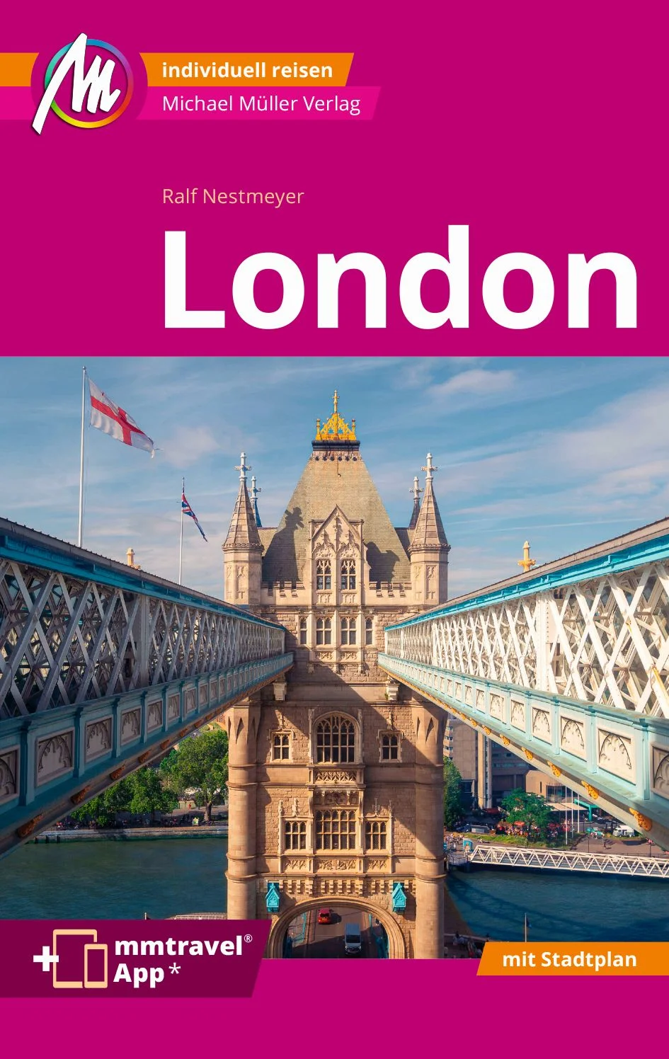 Reiseführer LondonRalf Nestmeyer Wenn die Metropole an der Themse lockt, ist unser London-Reiseführer in der vierzehnten Auflage der beste Begleiter. Autor Ralf Nestmeyer füllt 288 Seiten mit 161 Farbfotos und einer Vielzahl an Wissenswertem rund um Englands Hauptstadt. Die vielen Sehenswürdigkeiten Londons finden Sie auf einer der 49 Karten und Pläne. Dank herausnehmbarem Stadtplan im Maßstab 1:18.000 sowie Plan der Londoner U-Bahn sind Sie mit dem London-Reiseführer immer optimal orientiert. 18 Touren durch die Stadt sowie vier Ausflüge machen Ihnen die Entdeckung der pulsierenden Metropole leicht. Ökologisch, regional und nachhaltig wirtschaftende Betriebe sind kenntlich gemacht. Tours schreibt: »Sehr ausführlich und unterhaltsam geschrieben.« Sightseeing – ganz London in der Übersicht Das Finanzzentrum protzt mit Stahl- und Glasbauten. Die City of London beherbergt mit der Tower Bridge und der St. Paul’s Cathedral die typischen historischen Wahrzeichen der Stadt. In Strand, Fleet Street und Holborn beeindrucken an der Nahtstelle von City und Westminster prächtige Stadtpaläste. Auf je eigene Art historisch wertvoll ist die altehrwürdige Juristenschule Inn’s Court und die Gemäldesammlung im Somerset House. Das trendige Künstlerviertel Clerkenwell lockt mit dem Museum of London und dem monumentalen Smithfield Market. Das Universitätsviertel Bloomsbury mit dem British Museum ist einer der größten Publikumsmagnete Londons. Das pulsierende Camden Town samt dem berühmten Stadtteilmarkt lohnt sich besonders am Wochenende. Ruhe vor dem Treiben findet man nebenan im erstaunlich idyllischen Primrose Hill. Mit unserem London-Reiseführer finden Sie alles, was ihr Herz begehrt. Zum Ausspannen empfiehlt sich das Naherholungsgebiet Hampstead Heath. Dergestalt entspannt shoppt man mit Muße in der Hampstead High Street. Neben dem charmanten Nobelviertel Hampstead findet man kleinstädtisches Flair in Marylebone mit Madame Tussauds Wachsfigurenkabinett. Highlight hier ist der Regent’s Park. In Londons Ausgeh- und Shopping-Paradies Soho und Covent Garden kann man nach aufregender Einkaufstour direkt ins pulsierende Nachtleben eintauchen. Unser Reiseführer »London« hat zahlreiche kommentierte Shopping- und Ausgehtipps für jeden Geschmack parat. Weiter geht es durch Londons vornehmste Viertel Mayfair, St. James und das Regierungsviertel Westminster samt Big Ben. Erkunden Sie das Literatenviertel an der Themse, Chelsea, und die grüne Lunge Londons, Kensington mit Kensington Palace. Einmalige Atomsphäre finden Sie im auch als Filmkulisse bekannten Szeneviertel Notting Hill. Bodenständig geht es zu in Southwark, dem Arbeiterviertel mit Top-Sights, darunter zwei Museums-Schiffe und die Tate Gallery of Modern Art. Kultur am Wasser finden Sie in Lambeth und Southbank. Im Kontrast dazu steht das Szeneviertel East End und die hypermodernen Büroviertel in den Docklands. Maritimes Flair findet man in Greenwich. Schließlich runden Ausflüge nach Windsor und Windsor Castle, Kew Gardens, Hampton Court Palace und Richmond unseren Reiseführer ab und machen ihr London-Erlebnis komplett. Was tun in London? Sehenswürdigkeiten gibt es in dieser Weltstadt ohne Ende. Entdecken Sie mit unserem London-Reiseführer die typischen Highlights ebenso, wie Londons Underground oder andere Orte abseits der Touristenströme, wie etwa »Little Venice« – die zahlreichen Geheimtipps von Ralf Nestmeyer wurden alle für Sie gecheckt und ausprobiert. Es warten Attraktionen wie das moderne London Eye oder der mittelalterliche Tower of London und die Tower Bridge. Einen herrlichen Überblick über die Stadt bietet der nahe der London Bridge zu findende Sky Garden London. Londons Wetter mal wieder typisch Englisch? Unser Reiseführer »London« hat 84 Shopping-Adressen von Büchern und Musik über Schuhe und Mode bis zu Spezialgeschäften für Esoterikartikel oder Regenschirme übersichtlich aufgeführt, ebenso wie mehr als 60 Museen und mehr als 160 Restaurants für jeden Geschmack – alles für Sie besucht und ausprobiert. Wer London mit Kindern besuchen möchte oder die Stadt günstig bis gratis erleben möchte, findet in unserem London-Reiseführer ebenfalls erprobte Tipps und nützliche Ratschläge. Pensionen, Hostels und Hotels London bietet zahlreiche Möglichkeiten zum Übernachten. Der London-Reiseführer zeigt auf einer praktischen doppelseitigen Übersichtskarte 44 zentral gelegene Unterkünfte für jeden Anspruch und Geldbeutel – alle für Sie getestet und perfekt für Ihren Städtetrip. Anreise via London Stansted oder Heathrow? Ob Kurztrip oder Städtereise, kompakt zusammengefasste Informationen im London-Reiseführer lassen keine Fragen offen – von Geschichte über Kultur- und Nachtleben bis hin zu reisepraktischen Tipps sowie einem kleinen Lexikon der Küche Großbritanniens. Unschlagbares Bundle Die mmtravel® App zum City-Guide London ist gratis mit dabei, denn Buch und App gehören für uns einfach zusammen. Nutzen Sie den inkludierten Freischaltcode zum kostenlosen Download und laden Sie den kompletten Inhalt des Reiseführers mit Online-Karten und GPS-Funktion auf Ihr Smartphone oder Tablet – damit erleben Sie London dank multimedialer Führung wie mit keinem anderen Reiseführer. Drei Fakten über London, die Sie wahrscheinlich noch nicht kannten: · Das Old Operating Theatre wurde in einem Kirchturm eingerichtet, damit die Schreie ohne Narkose operierter Patienten andere nicht erschreckten. · Das heutige Edelkaufhaus Harrods hat seine Ursprünge in einem Krämerladen, der 1849 vom Teehändler Henry Charles Harrod eröffnet wurde. · Londons Chinatown betritt man durch drei Torbögen in Rot und Gold. Sogar die Straßenschilder sind zweisprachig mit chinesischen Schriftzeichen.