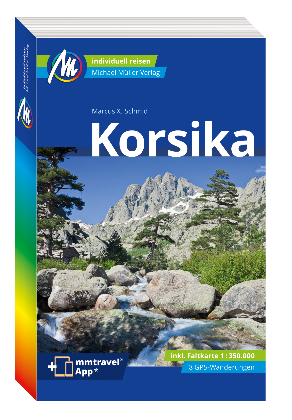 Anders reisen und dabei das Besondere entdecken: Mit den aktuellen Tipps aus den Michael-Müller-Reiseführern gestalten Sie Ihre Reise individuell, nachhaltig und sicher. So vielseitig wie die Insel selbst präsentiert sich der 408 Seiten starke Korsika-Reiseführer mit 205 Farbfotos, 38 Übersichtskarten und Stadtplänen. Der Norden Korsikas besticht durch seine raue Landschaft und die genuesisch geprägte Stadt Bastia, der flachere Osten glänzt mit unzähligen Sandstränden. Im Westen erwartet den Korsika-Urlauber eine zerklüftete Küste mit traumhaften Badebuchten, im Süden thront hoch über dem Meer auf einem Kreidefelsen Bonifacio, die wohl imposanteste Stadtanlage Korsikas. Das Inselinnere wartet mit abgeschiedenen Hochtälern und gewaltigen Gebirgsformationen auf.Der Korsika-Reiseführer überzeugt mit Infos zu 291 Orten und Geheimtipps, die es sonst in keinem Korsika-Guide gibt. Das Buch lädt ein zu Streifzügen durch grandiose Landschaften und bietet eine Fülle reisepraktischer Informationen für Individualtouristen inklusive Wanderungen und dazugehörenden GPS-Tracks zum Gratis-Download. Plus: herausnehmbare Korsika-Karte im Maßstab 1:350.000. Alles über Korsika: Bastia, Cap Corse, Saint-Florent und das Nebbio im Norden. Die Casinca, Moriani-Plage, Aléria, Ghisonaccia und Solenzara im Osten. Bonifacio und SartÜne im Süden. Im Westen der Golf von Valinco, Ajaccio, der Golf von Sagone und der Golf von Porto. Im Nordwesten Galéria, Fangotal und die Balagne. Im Inselinneren: Die Castagniccia, die nördlichen Hochtäler, Corte und das südliche Bergland. Neben den Insel-Highlights bietet der Korsika-Reiseführer Geheimtipps zu unberührten, malerischen Orten und beeindruckenden Landstrichen. Freizeitaktivitäten auf Korsika: Schwimmen im Meer oder Wandern auf den Insel-Bergen ist längst nicht alles. Von Canyoning, Schnorcheln, Tauchen, Surfen und Segeln bis Fahrradfahren, Klettern, Mountainbiken und Fußballspielen ist auf Korsika für alle Aktiven etwas dabei. Kulinarisches Korsika: Gourmets finden im Landesinneren die klassische korsische Küche und im Korsika-Reiseführer die besten Restaurants von exklusiv bis einfach und rustikal. Thymian, Majoran, Rosmarin, Basilikum und Myrte würzen Zicklein, Wild, Fisch oder Lamm. Ein typischer Nachtisch in Korsika: Ziegen- oder Schafskäse mit Feigenmarmelade. Reisepraktische Tipps zur Mittelmeer-Insel: Der Korsika-Reiseführer bietet persönlich ausgewählte und vor Ort gecheckte Routen, Hotels auf Korsika, Pensionen, Campingplätze, Restaurants und Einkaufsmöglichkeiten. Die Geschichte und Kultur Korsikas: Von der Megalithkultur über die griechische und römische Kolonisation, den Kampf um die Selbstständigkeit bis hin zur französischen Herrschaft: Korsikas bewegte Geschichte, verbunden mit kleinen Anekdoten, sorgt für Lesevergnügen. Korsika-Wanderungen inklusive GPS-Tracks zum Gratis-Download: Acht ausgesuchte Touren zwischen der Nordspitze und dem Capo Pertusato.