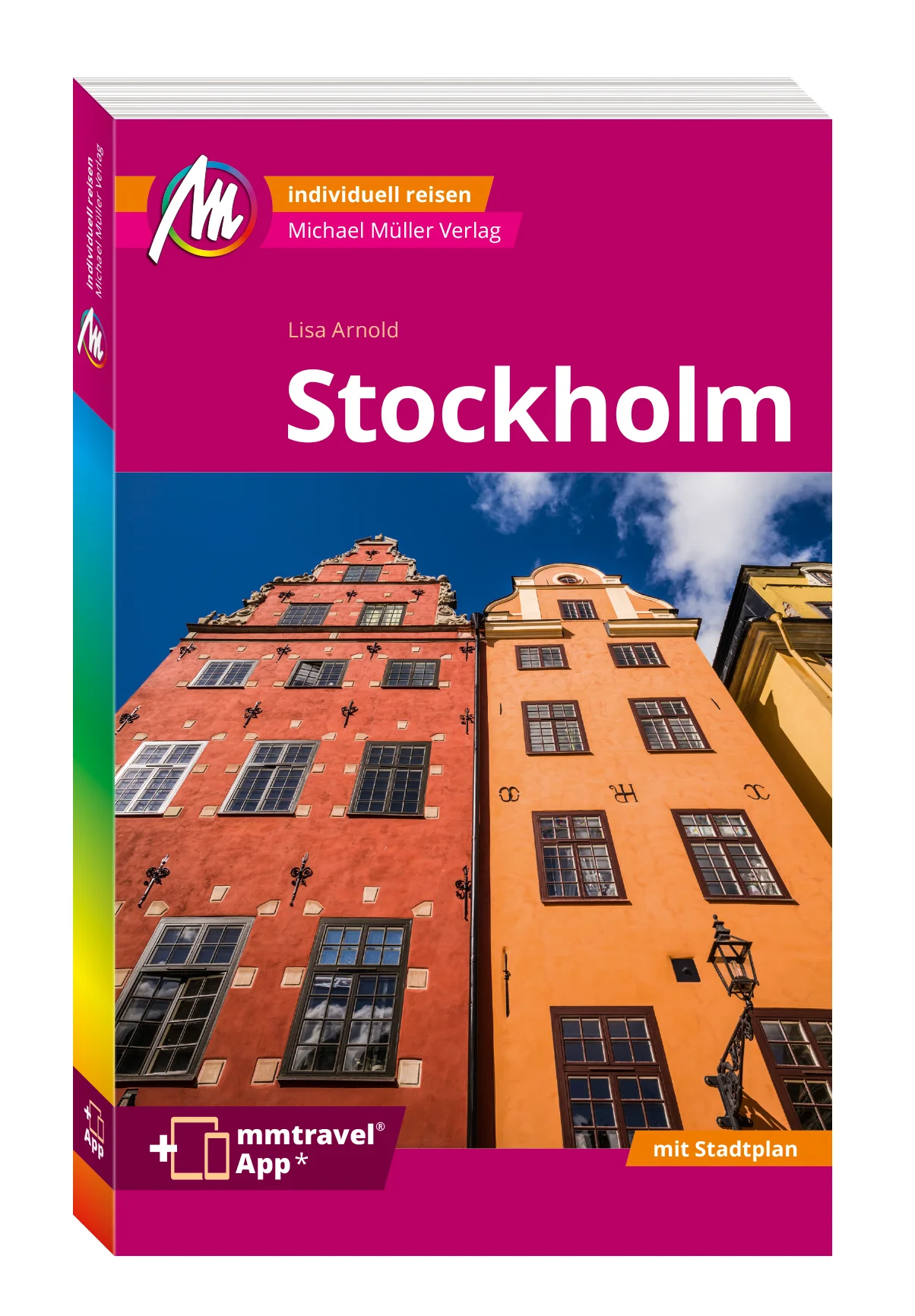 Stadt aus 14 Inseln Michael-Müller-Reiseführer Stockholm – umfassend, übersichtlich, unentbehrlich Auf 264 Seiten stellt Lisa Arnold ihre Wahlheimat, die charmante Hauptstadt Schwedens, umfassend vor. In der 3. Auflage des Stockholm-Reiseführers beschreibt sie 9 Stadttouren, die zu den schönsten Sehenswürdigkeiten führen und von detaillierten Karten flankiert werden. In jeder Tour finden Sie neben den ausführlich beschriebenen Sights zahlreiche Tipps und Adressen zum Essengehen oder Shoppen. Dank herausnehmbarer Faltkarte im Maßstab 1:15.000 sowie 48 Detailkarten finden Sie sich vor Ort problemlos zurecht. Der Reiseführer Stockholm auf einen Blick Stockholm besteht aus 14 Inseln, die über 54 Brücken miteinander verbunden sind – ein herrliches Setting fürs Sightseeing! 9 Touren führen in die Altstadt Gamla Stan, zum Vasa-Museum und dem berühmten Freilichtmuseum Skansen auf Djurgården, ins angesagte Szeneviertel SoFo auf Södermalm oder zu Astrid Lindgrens Wohnung. Auch Ziele in der Umgebung werden vorgestellt: Ausflüge führen etwa zum UNESCO-Welterbe Schloss Drottningholm, in die Universitätsstadt Uppsala oder zu den Inseln in Stockholms Schärengarten. Zu jedem Stadtviertel finden Sie zahlreiche Tipps und Adressen zum Essen, Shoppen und Ausgehen, vor Ort recherchiert und ausprobiert. Es gibt Kapitel zu Geschichte und Kultur für alle, die mehr wissen wollen. Ein Extra-Kapitel liefert Tipps rund um den Urlaub mit Kindern in Stockholm. Authentisch reisen mit den Reiseführern aus dem Michael Müller Verlag Was ist das Besondere an den Michael-Müller-Reiseführern? Sie sind von Reisenden für Reisende gemacht. Unsere Autorinnen und Autoren recherchieren immer vor Ort, sie schreiben über Dinge, die sie selbst erlebt und getestet haben. Unabhängig, ehrlich, authentisch. Unschlagbares Bundle: Buch & App Die mmtravel® App zum City-Guide Stockholm ist gratis mit dabei, denn Buch & App gehören für uns einfach zusammen. Nutzen Sie den Freischaltcode im Umschlag zum kostenlosen Download und laden Sie den kompletten Inhalt des Reiseführers mit Online-Karten und GPS-Ortung auf Ihr Smartphone oder Tablet.