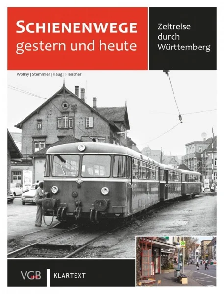 Das Bahnnetz in Württemberg wurde ausgedünnt. Die Vergleichsaufnahmen zeigen die Veränderungen, die einen hohen dokumentarischen Wert besitzen.Mit dem Band Württemberg wird die erfolgreiche Reihe Schienenwege gestern und heute fortgesetzt. Das Buch ist eine faszinierende Zeitreise durch die eindrucksvollen Bahnlandschaften im deutschen Südwesten. Eindrucksvolle Bildvergleiche zeigen die drastischen Veränderungen entlang der Schienenwege seit dem Verschwinden der Dampflokomotiven. Burkhard Wollny, Dipl.-Ing. Herbert Stemmler und weitere herausragende Eisenbahnfotografen dokumentierten den lebendigen Bahnbetrieb auf Haupt- und Nebenbahnen ab Mitte der 1960er-Jahre. Anhand dieser historisch wertvollen Aufnahmen konnte Korbinian Fleischer im Jahr 2014 eindrucksvolle Zeitvergleiche einfangen und die vielfach veränderten Zustände mit der Kamera dokumentieren. Sie zeigen die erschreckenden Veränderungen, die auch durch die Verlagerung der Verkehre von der Schiene auf die Straße in den letzten Jahrzehnten stattgefunden haben. Aber auch positive Beispiele, wie der massive Ausbau des öffentlichen Nahverkehrs, die Verknüpfung von Bus und Bahn mit modernen Busbahnhöfen kommen in diesem Band nicht zu kurz. Das Buch zeigt auch die herrlichen Landschaften Württembergs; vom Bodensee und dem Schwarzwald über die Schwäbische Alb ins hügelige nördliche Hohenlohe. Dieses zeitgeschichtliche Meisterwerk möge Anregung sein, die schwäbische Bahnwelt mit modernen Zügen, aber auch auf Schusters Rappen zu erkunden.