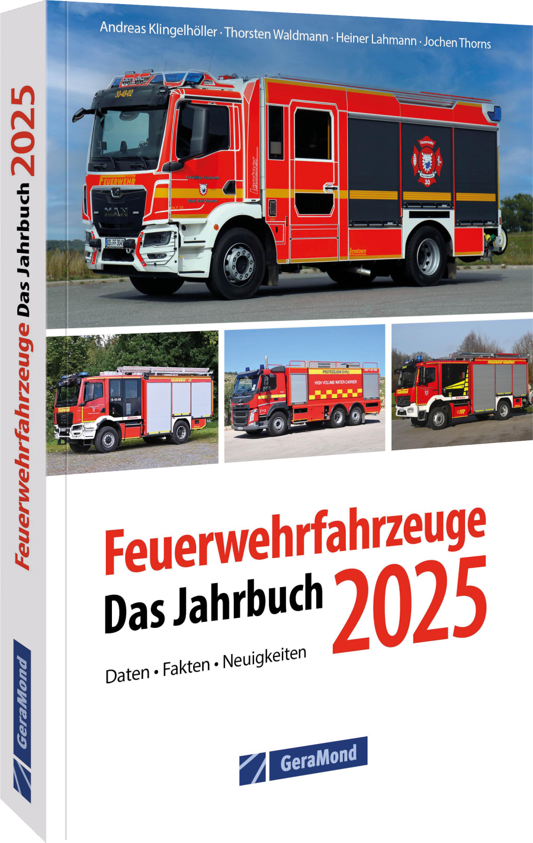 Die Feuerwehrfahrzeuge für 2025: Größe, Technik, Aussehen, alt und neu – alle interessanten Fakten zu den neuen Feuerwehrfahrzeugen für Profis und Laien. Das Autorenteam präsentiert eine Vielfalt von fast 300 neuen Fahrzeugen der Feuerwehren. Selbstverständlich mit den wichtigsten technischen Daten! Eine unverzichtbare Ausgabe für alle, die up-to-date bleiben wollen.