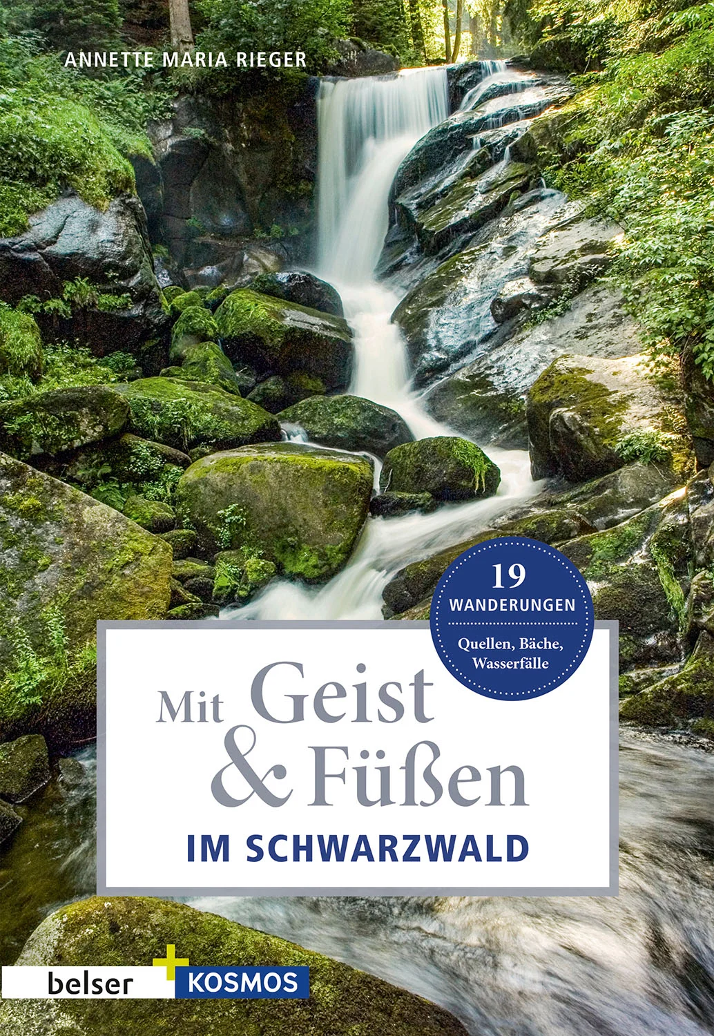 Die Quellen, Bäche und Wasserfälle im Schwarzwald sind Kraftorte der Natur, die man am besten selbst erwandert. Von Relikten der Eiszeit wie dem Krai-Woog-Gumpen im Südschwarzwald über Wasserfälle wie dem Allerheiligen- oder dem Triberger Wasserfall bis hin zu Quellen wie im Tonbachtal führt Annette Maria Rieger in 19 gut zu bewältigenden Wandertouren zu bekannten und auch abgelegeneren Wasserzielen, die alle Sinne erfrischen. Elementare Naturkräfte erleben und sich mit allen Sinnen öffnen, der verborgenen Geschichte einer Landschaft nachspüren oder einfach mal zwischendurch Entschleunigen und Kraft tanken: Das bietet dieser Wanderführer aus der Wander-Reihe „Mit Geist und Füßen“. Im Format für die Jackentasche ist dieses Buch idealer Anreger und Begleiter für die Entschleunigung und kleine Auszeit vom Alltag. Mit konkreten Tourenvorschlägen mit Wanderkarten für Kurzurlaube, Wochenendausflüge, Tagestouren und Halbtagswanderungen.